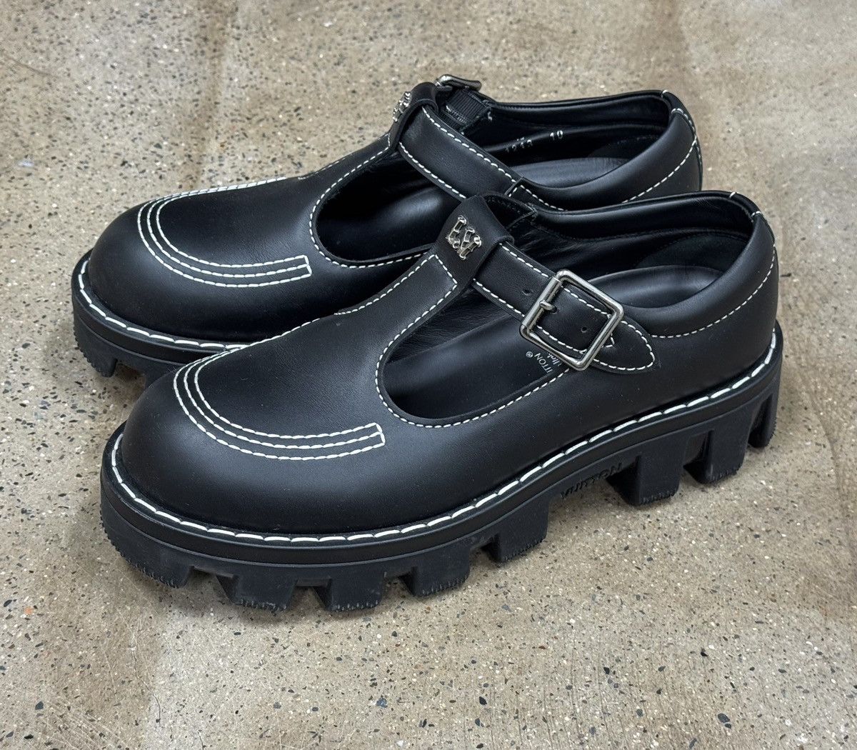 Louis Vuitton LV Louis Vuitton 24ss Mary Jane checker Boots Size US 10 / EU 43 - 1 Thumbnail