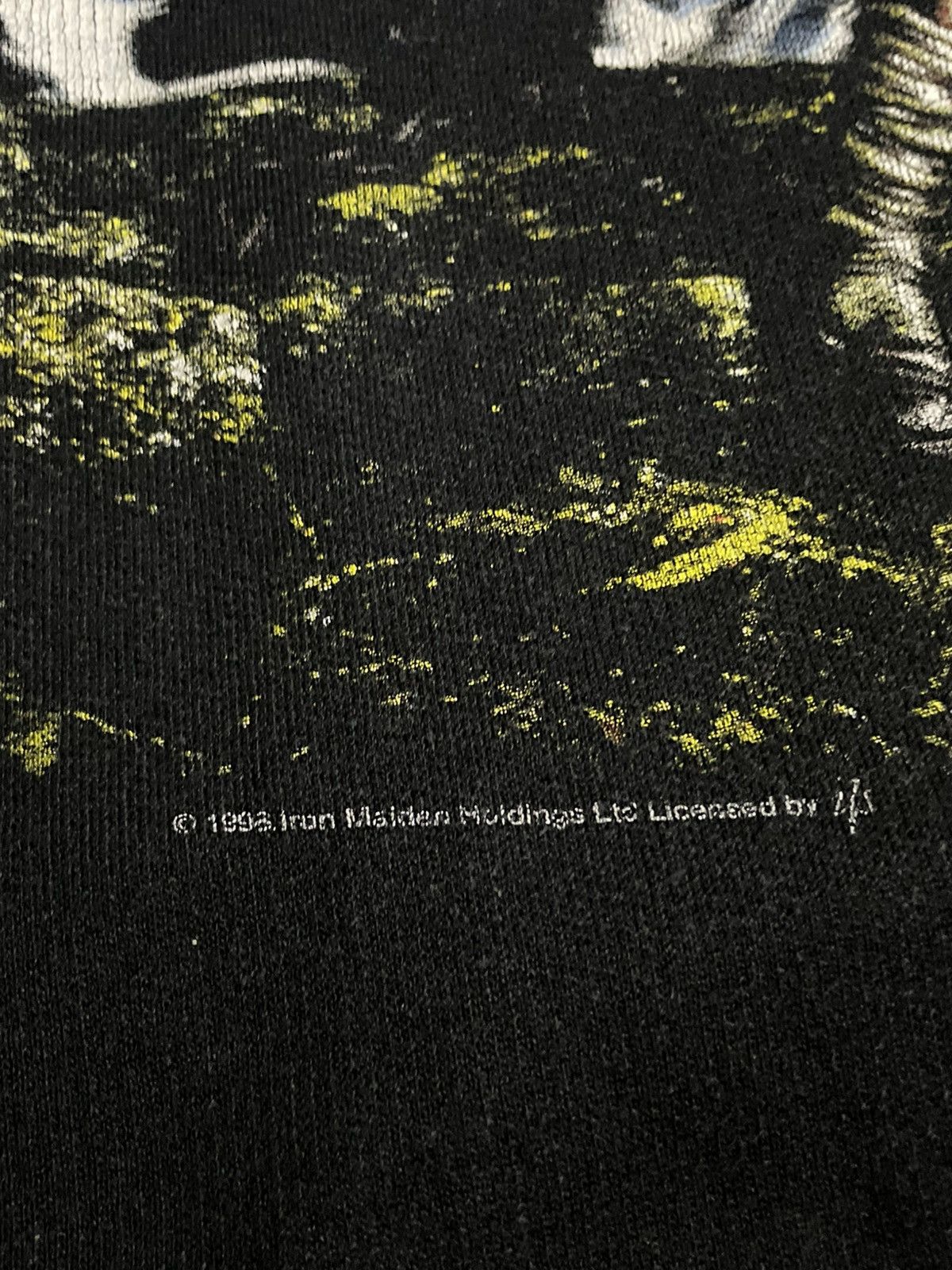 Band Tees vintage iron maiden hoodie 1993 year metal rock Size US L / EU 52-54 / 3 - 3 Thumbnail