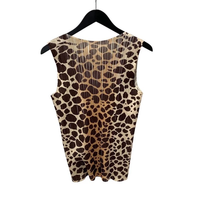 Issey Miyake Issey Miyake size:one size Leopard print deer print pleate Size S / US 4 / IT 40 - 2 Thumbnail