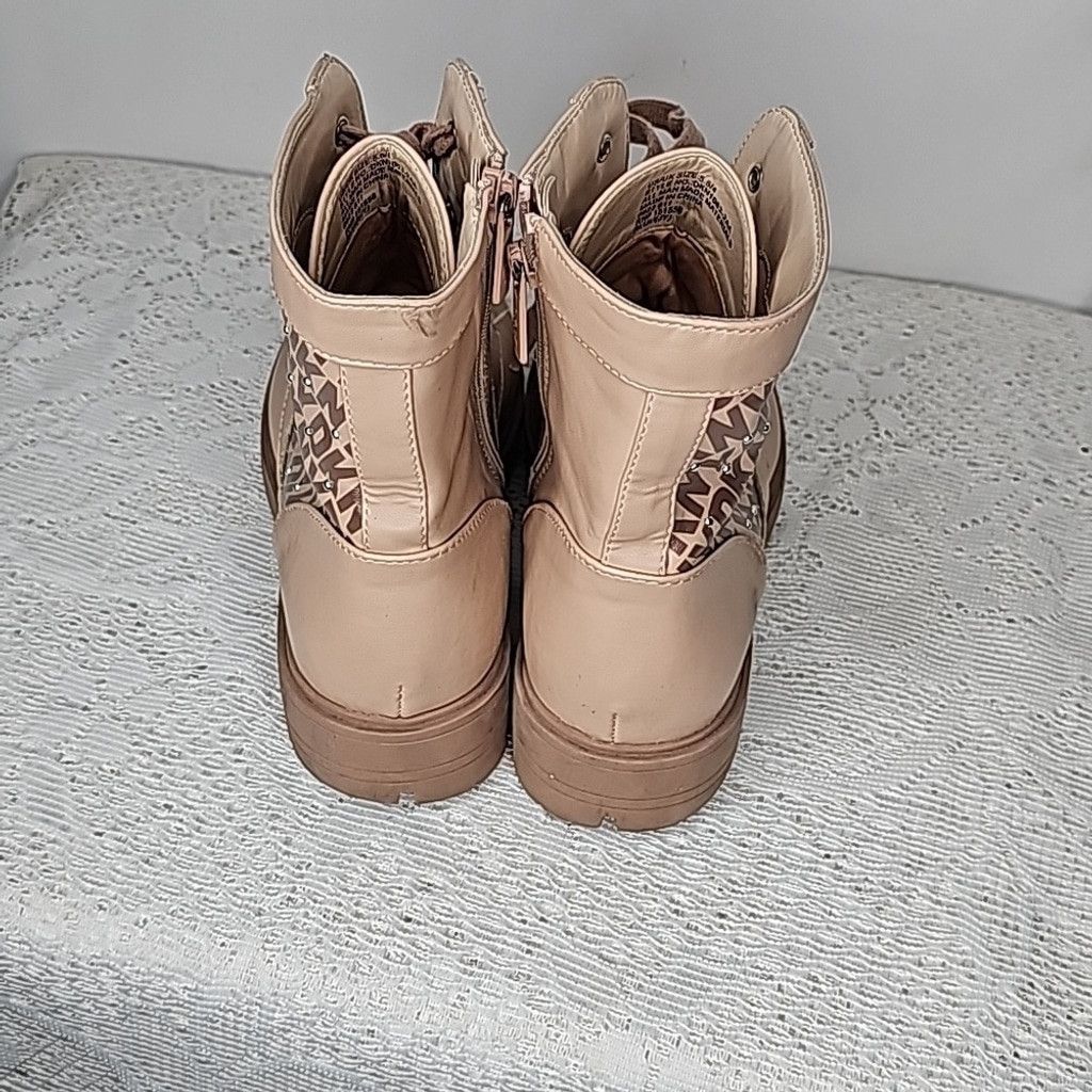 DKNY DKNY Stassi Milly original logo zip up ankle boots sz 5.5 Size US 5.5 / IT 35.5 - 4 Thumbnail