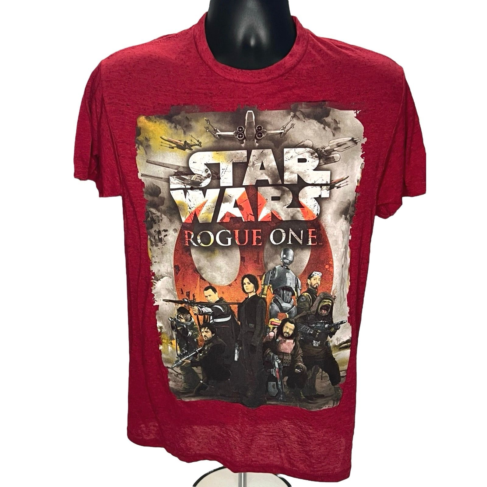 Star Wars Star Wars Rogue One Red T-Shirt Size Small Rebel Crew Andor Size US S / EU 44-46 / 1 - 1 Thumbnail