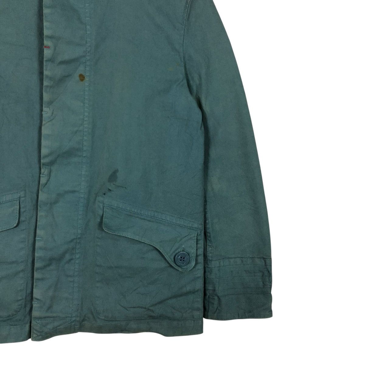 Vintage 🔥VINTAGE CHORE WORK MILITARY SHAWL COLLAR OCEAN UNION Size US S / EU 44-46 / 1 - 7 Thumbnail