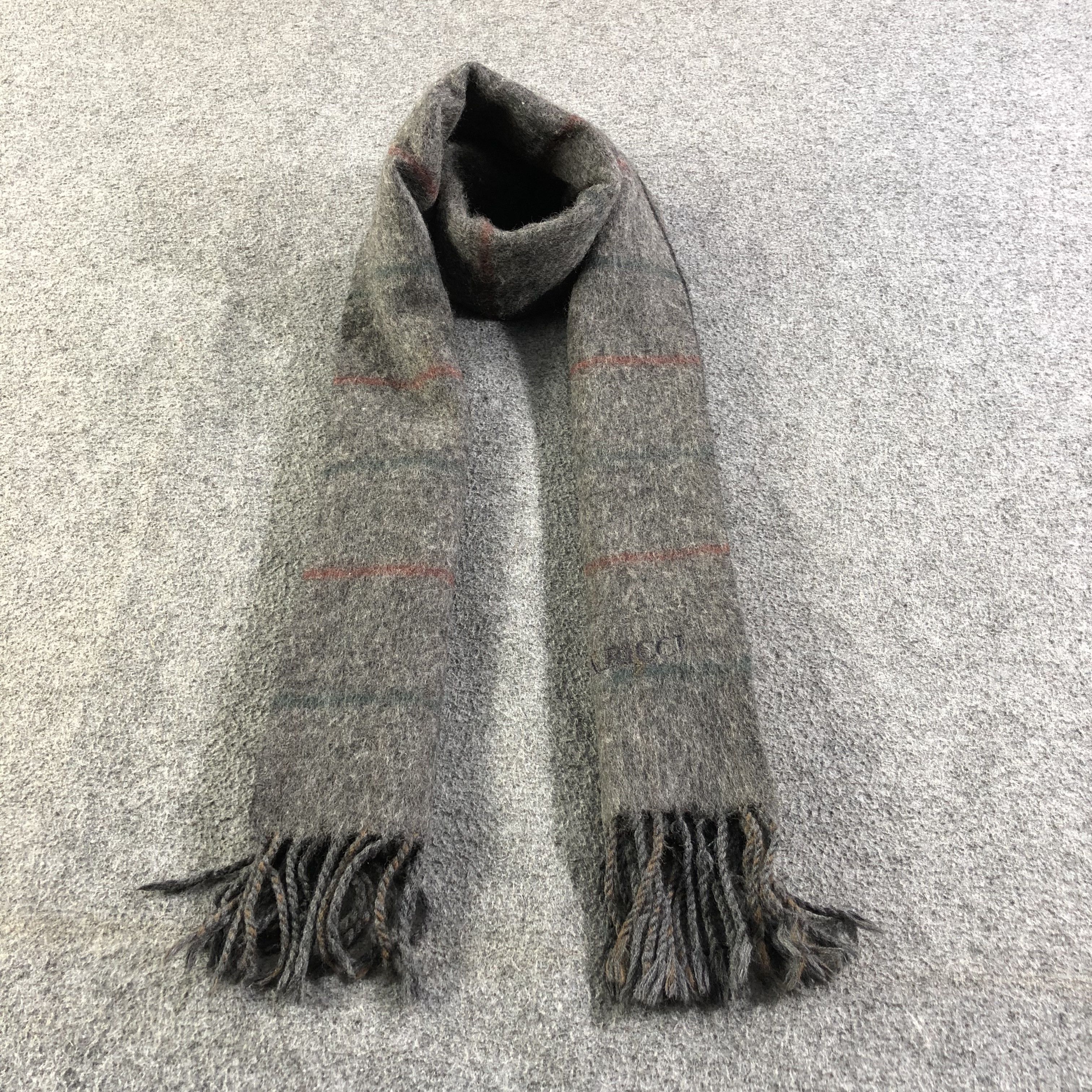 Nina Ricci Nina Ricci Monsieur Cashmere Scarf Muffler V1233 Size ONE SIZE - 1 Thumbnail