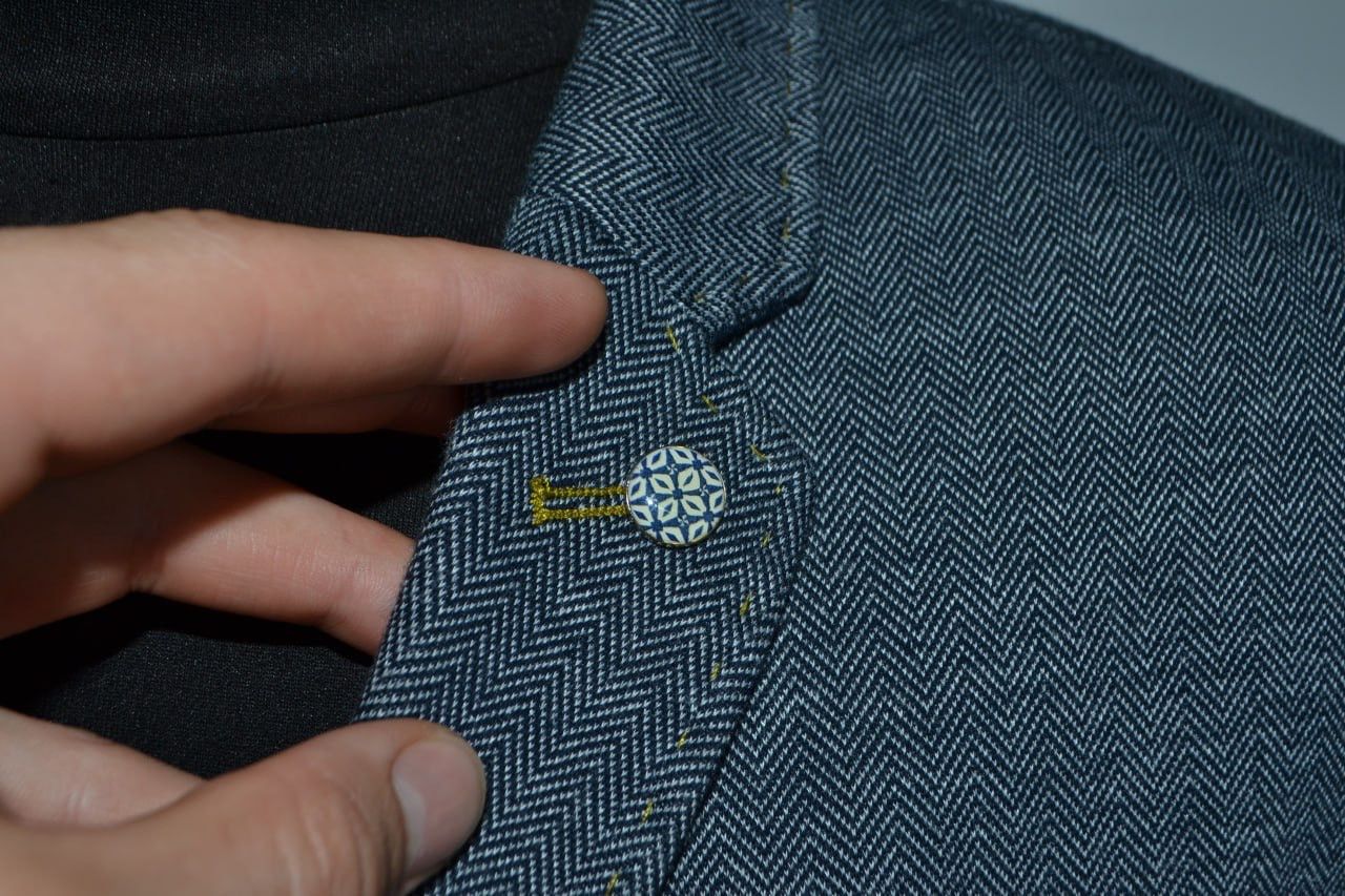 Ted Baker Ted Baker Blazer Gray Two buttons Size 6 /M Size 48R - 5 Thumbnail