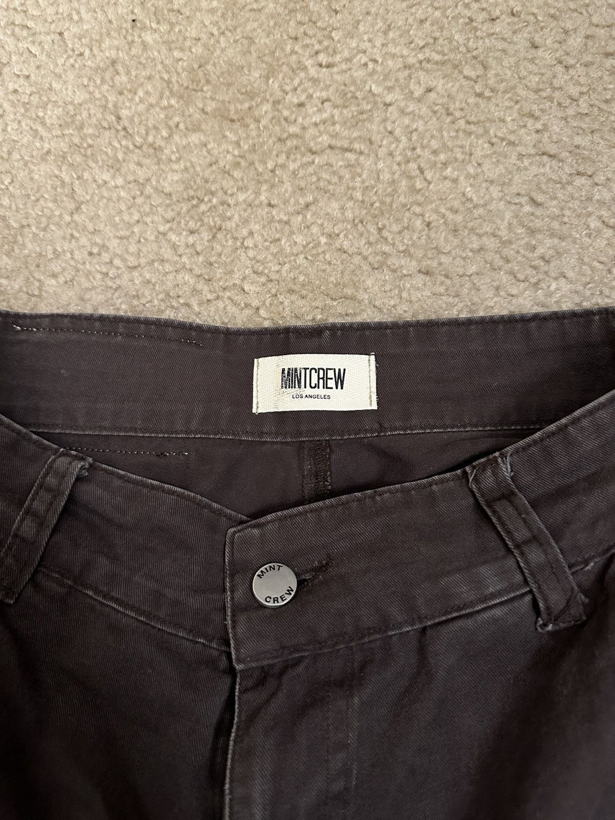 Mintcrew Wide leg utility cargo pants trousers brown size 30 Size US 30 / EU 46 - 10 Thumbnail