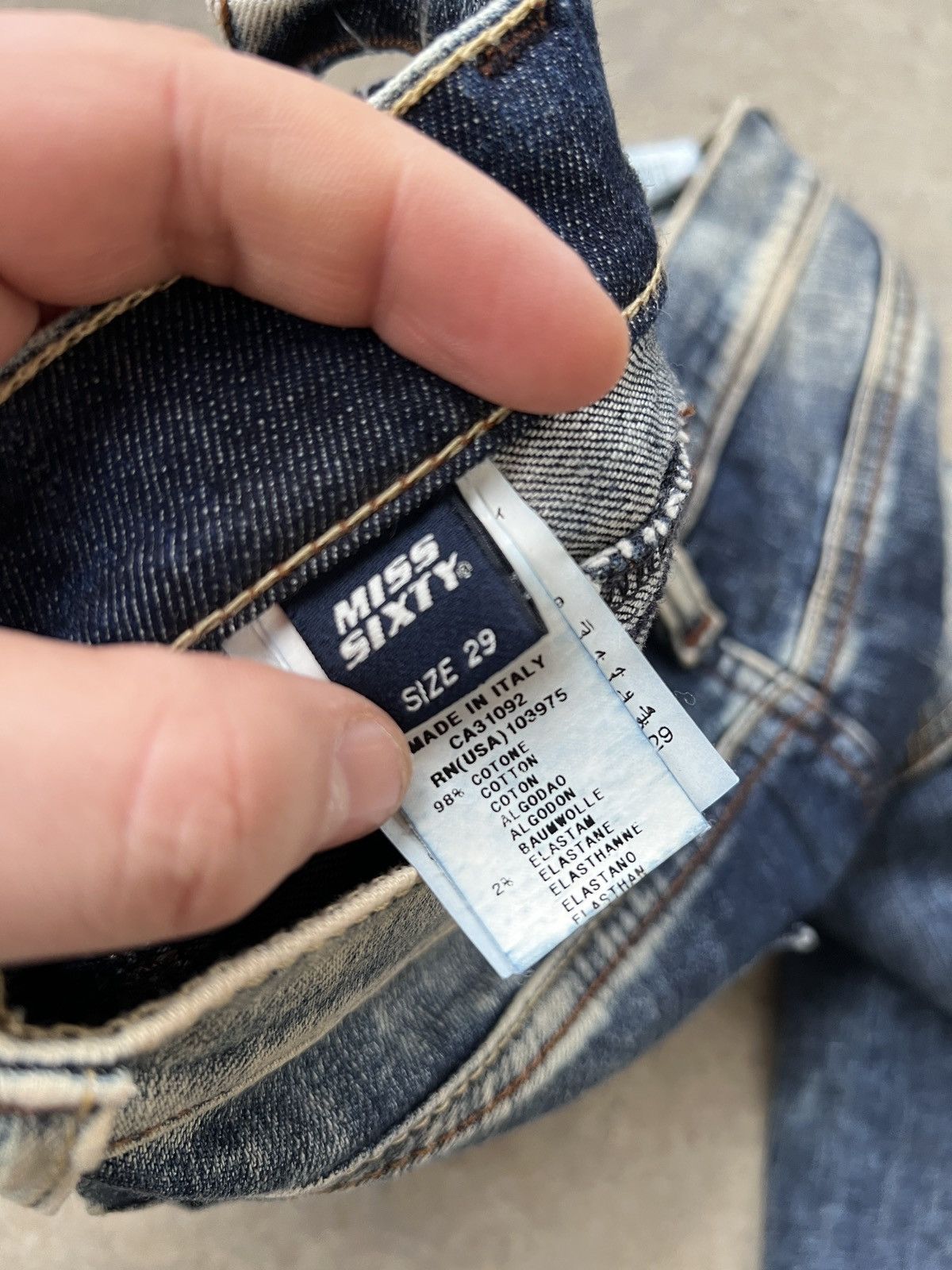 Miss Sixty Miss Sixty Jeans Size 29" - 9 Thumbnail