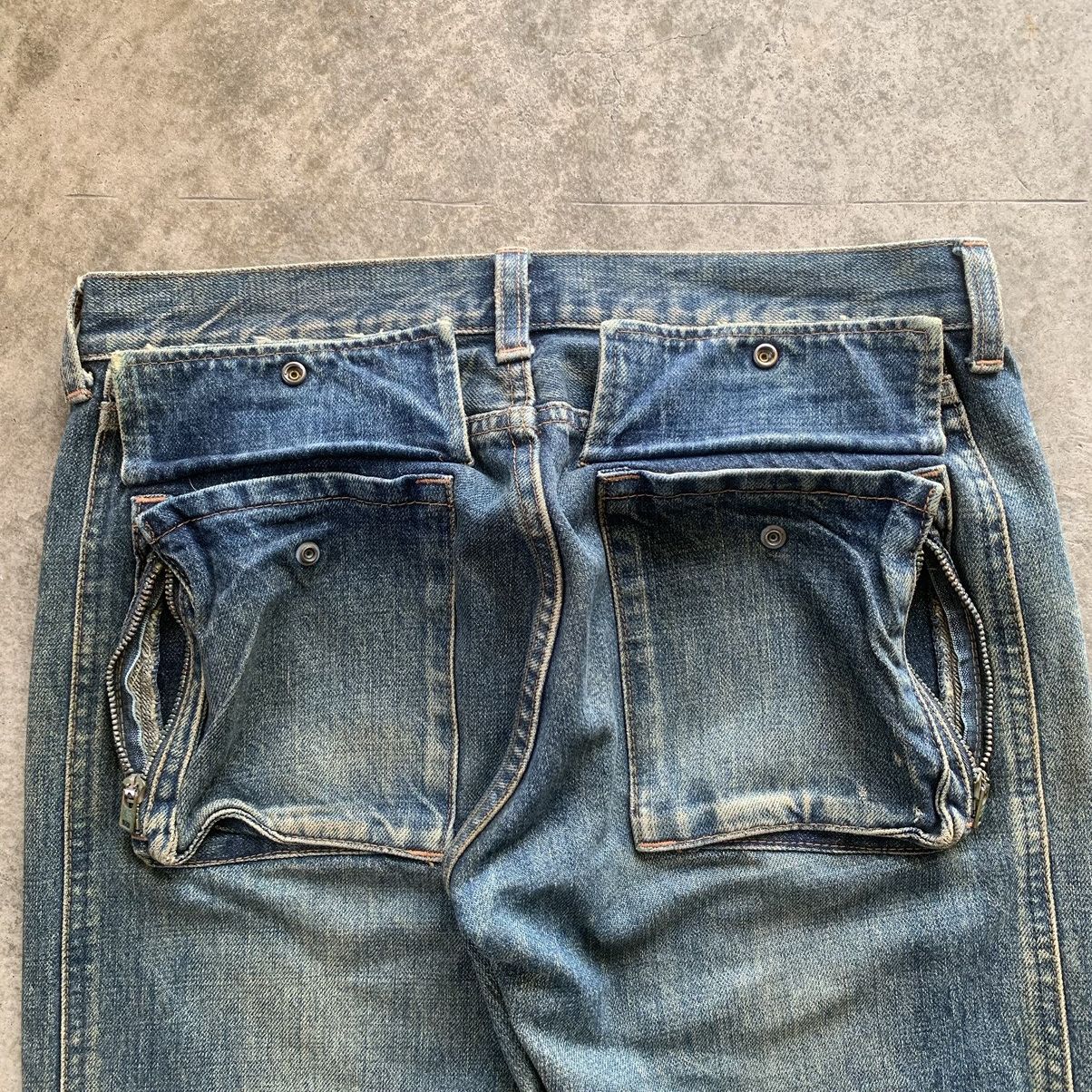 Tornado Mart RNA Inc. whiskers fading Jeans Size US 32 / EU 48 - 14 Thumbnail