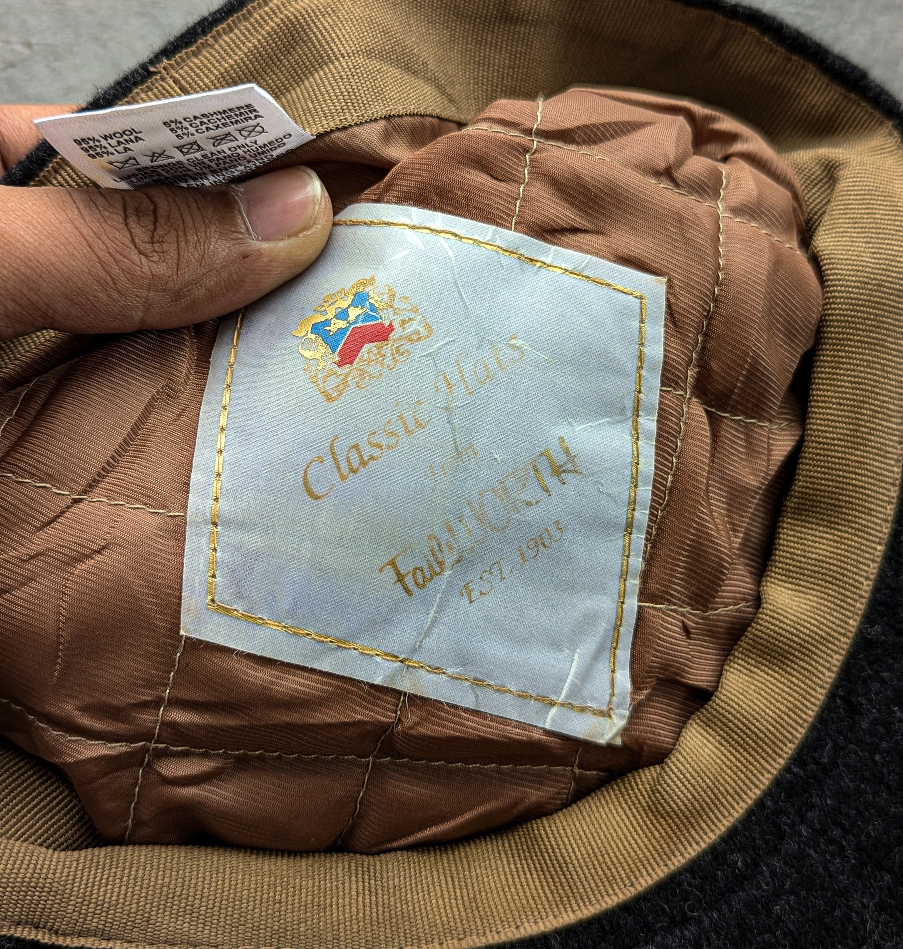 Vintage El Corte Inglés By Failsworth Beretta Flat Hat Size ONE SIZE - 7 Thumbnail