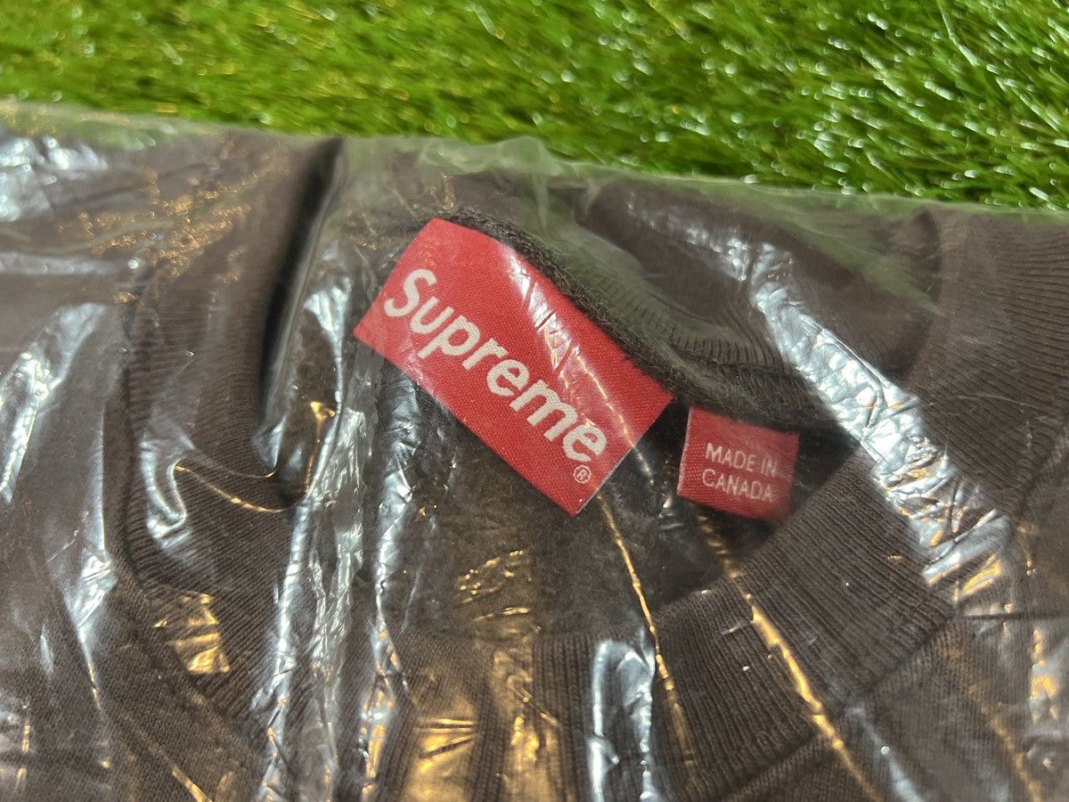 Supreme NEW - Supreme - Box Logo Crewneck Sweatshirt FW22 - BROWN Size US XL / EU 56 / 4 - 4 Thumbnail