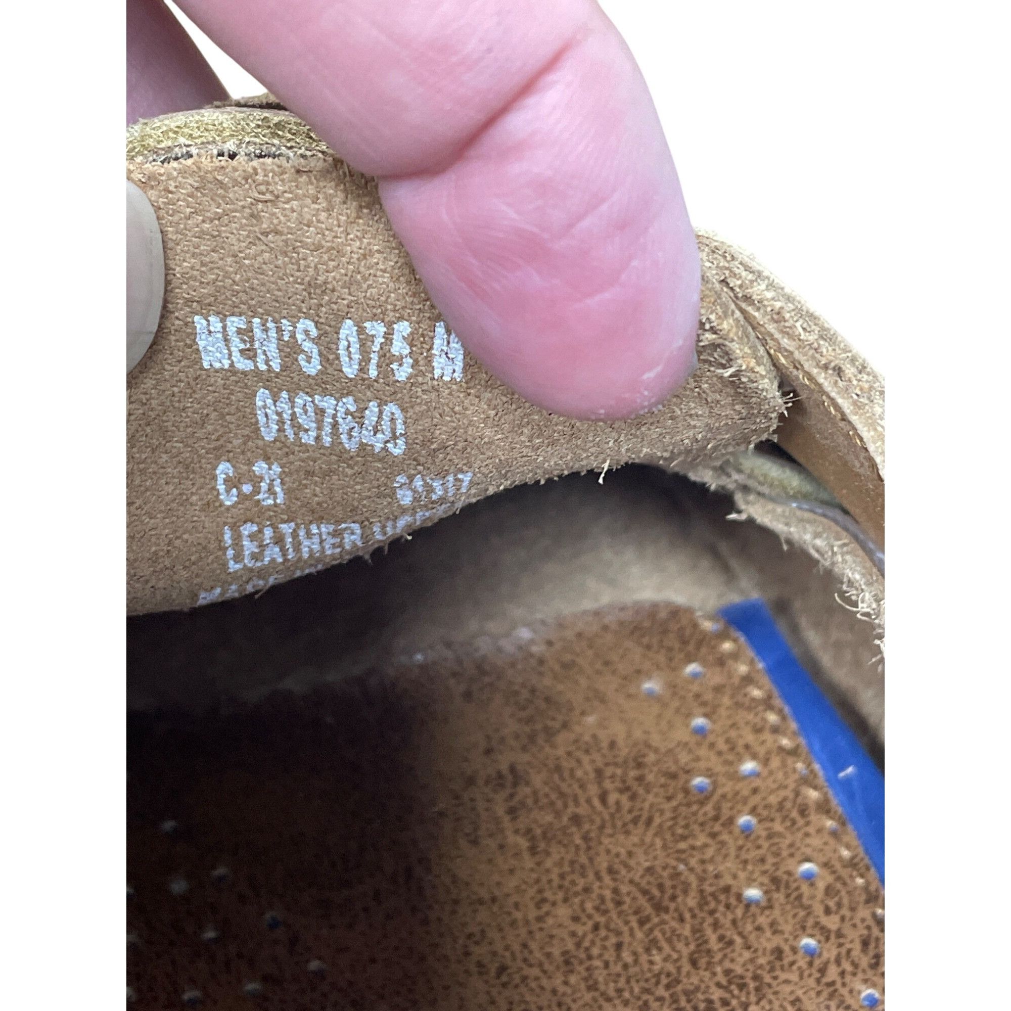 Sperry Sperry Mens Tan Leather Boat loafers Shoes Size 7.5M SKU 925 Size US 7.5 / EU 40-41 - 6 Thumbnail