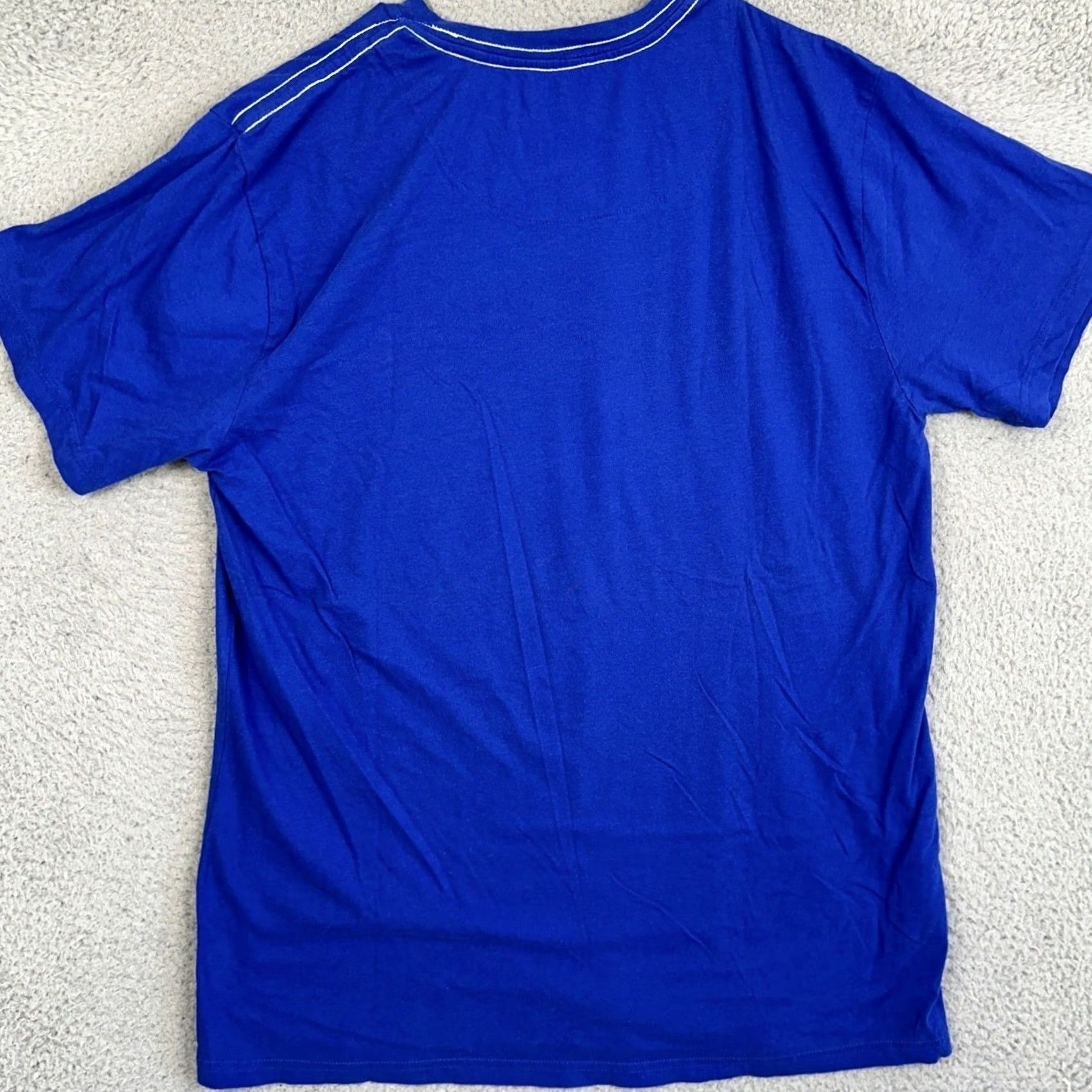 Mitchell & Ness Mitchell & Ness New York Rangers T-Shirt Mens XL Blue NHL Tailored Fit Crew Neck Size US XL / EU 56 / 4 - 3 Thumbnail