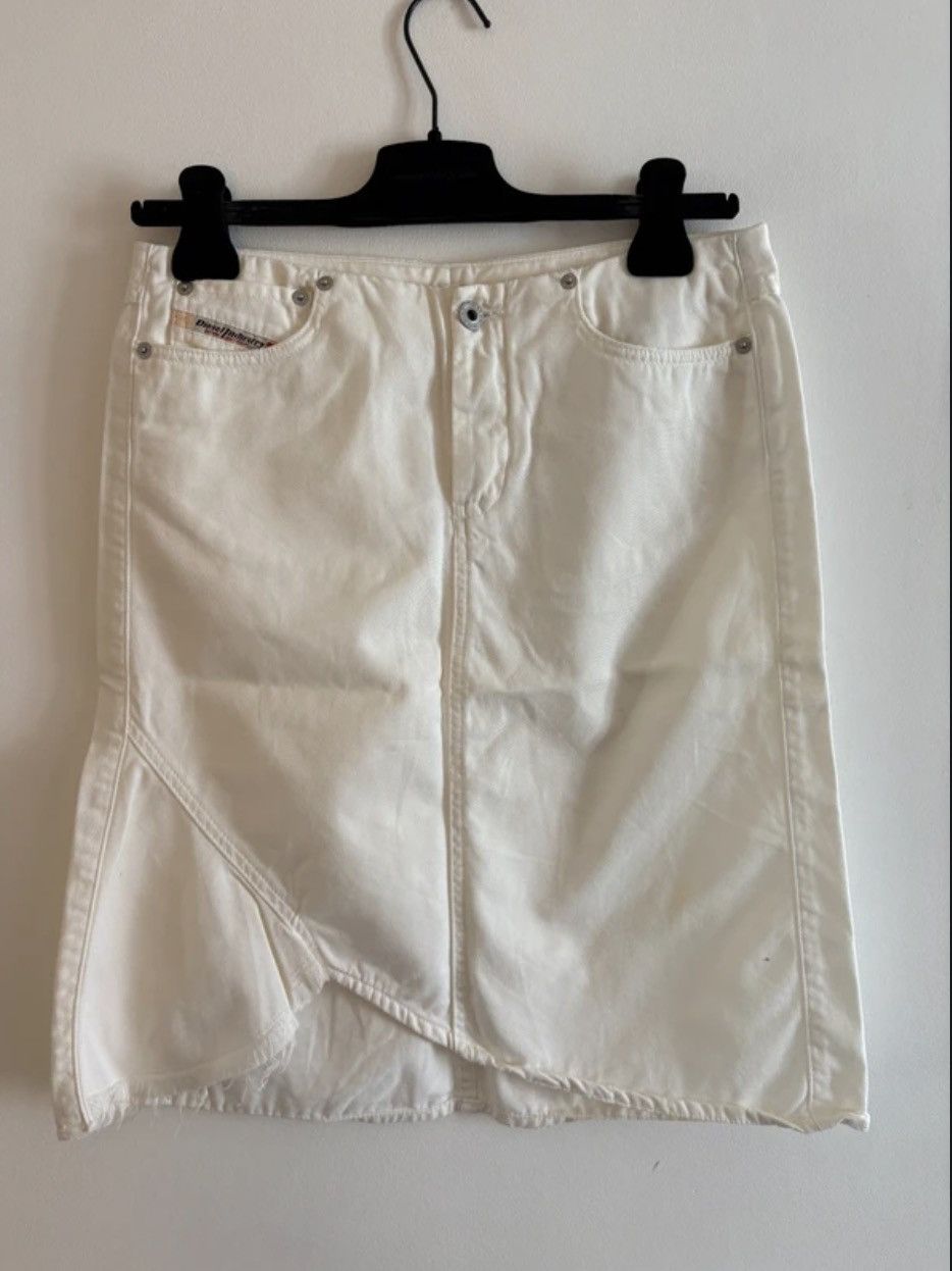 Diesel Low waist denim skirt early 2000 Size 25" / US 0 / IT 36 - 1 Thumbnail