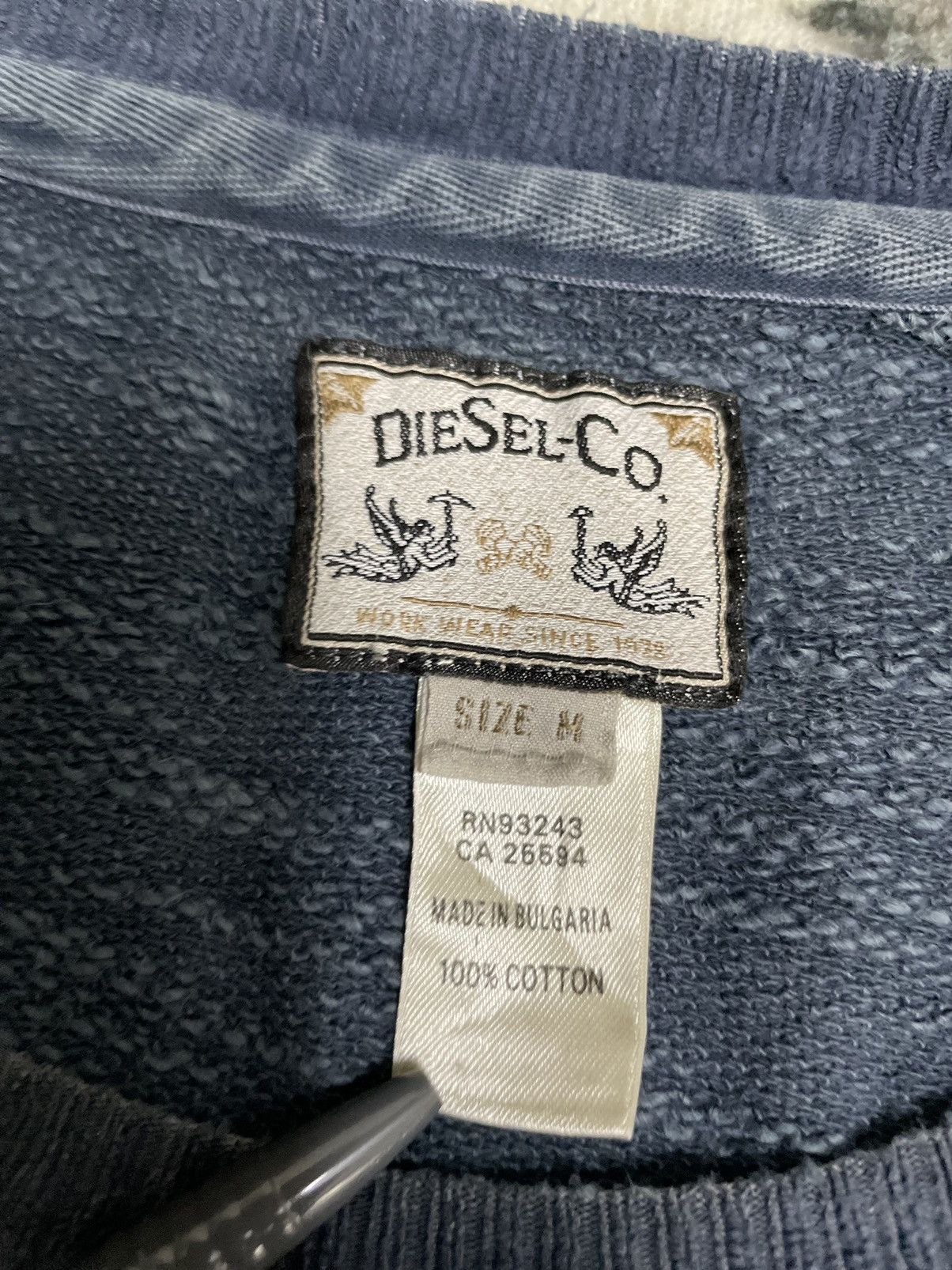 Diesel × Vintage VINTAGE DIESEL-CO SWEATSHIRT Size US M / EU 48-50 / 2 - 10 Thumbnail