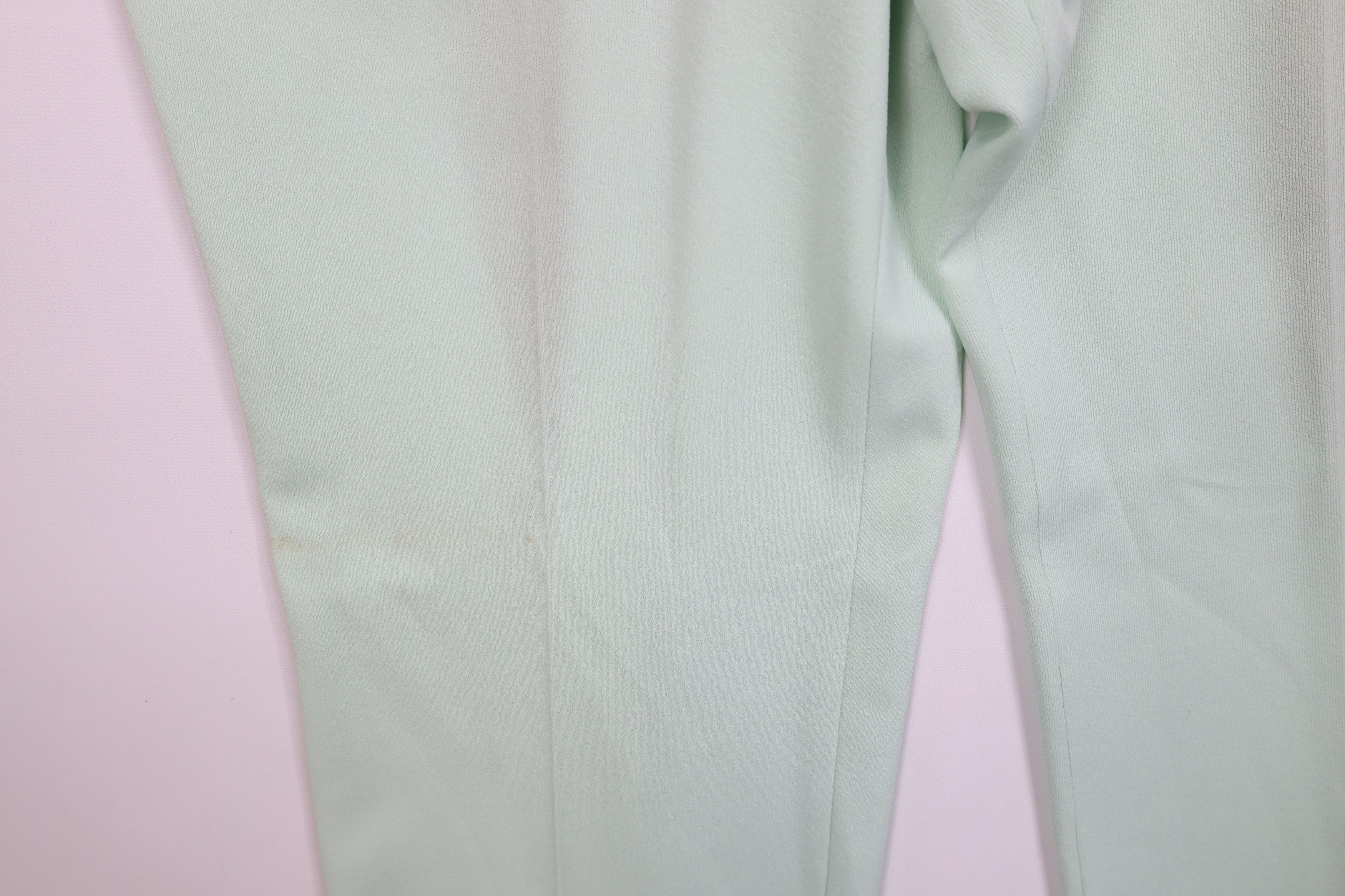Vintage Vintage 60s 70s Streetwear Knit Bell Bottoms Pants Green USA Size US 38 / EU 54 - 6 Thumbnail