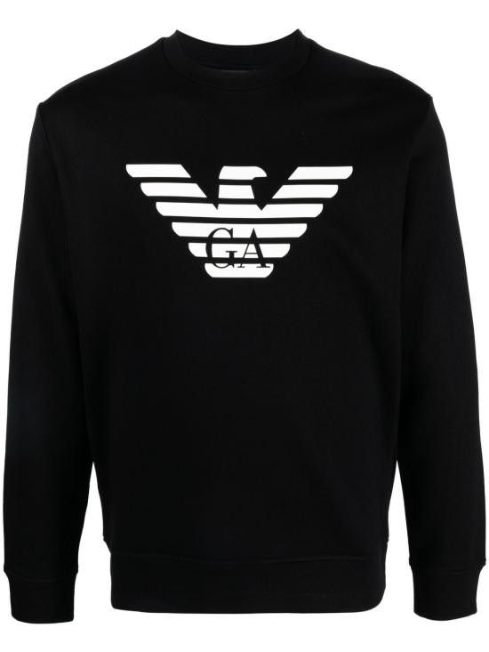 Emporio Armani EMPORIO ARMANI Men Hoodies 8N1MR6 1JRIZF008 Black Size US XL / EU 56 / 4 - 1 Thumbnail