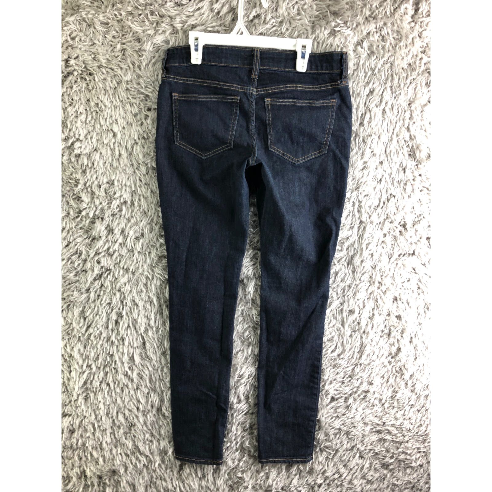 Old Navy VINTAGE Old Navy The Diva Jeans Size 2 Womens Mid Rise Dark Wash Blue Denim Jeans Size 26" / US 2 / IT 38 - 5 Thumbnail