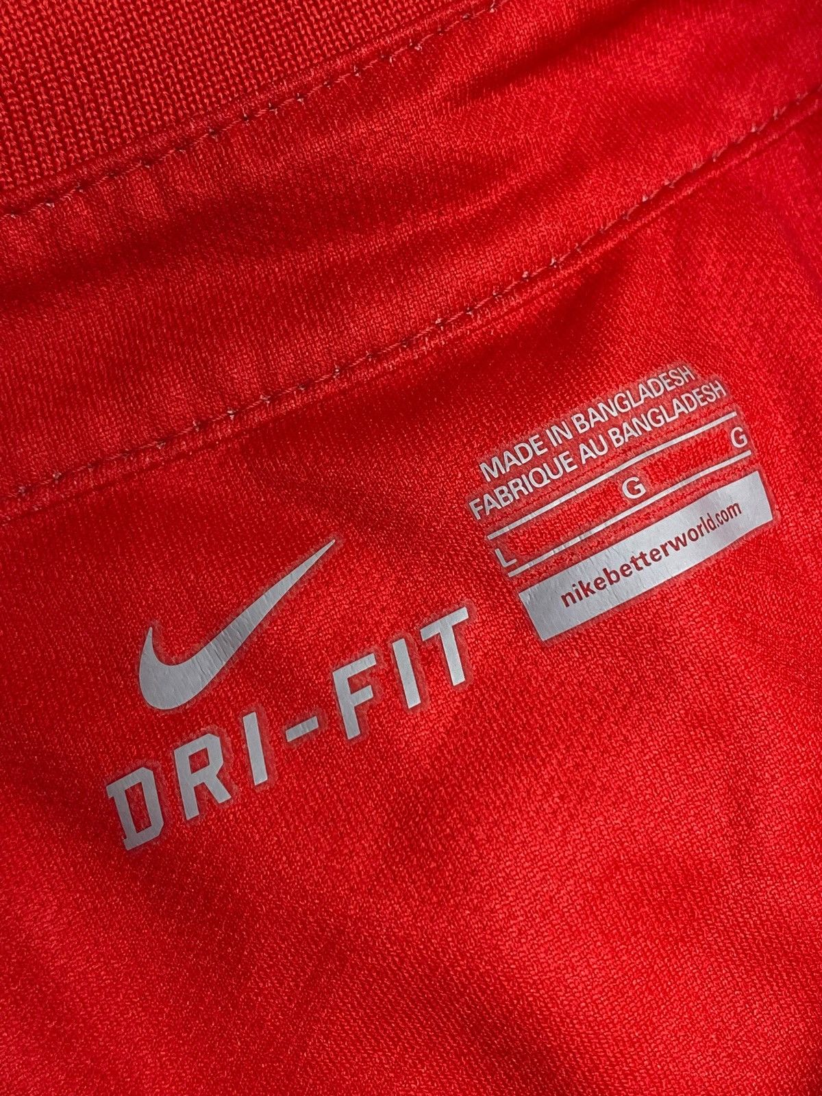 Nike Nike AS Monaco 2014 2015 Home Football Shirt Soccer Jersey Size US L / EU 52-54 / 3 - 16 Thumbnail