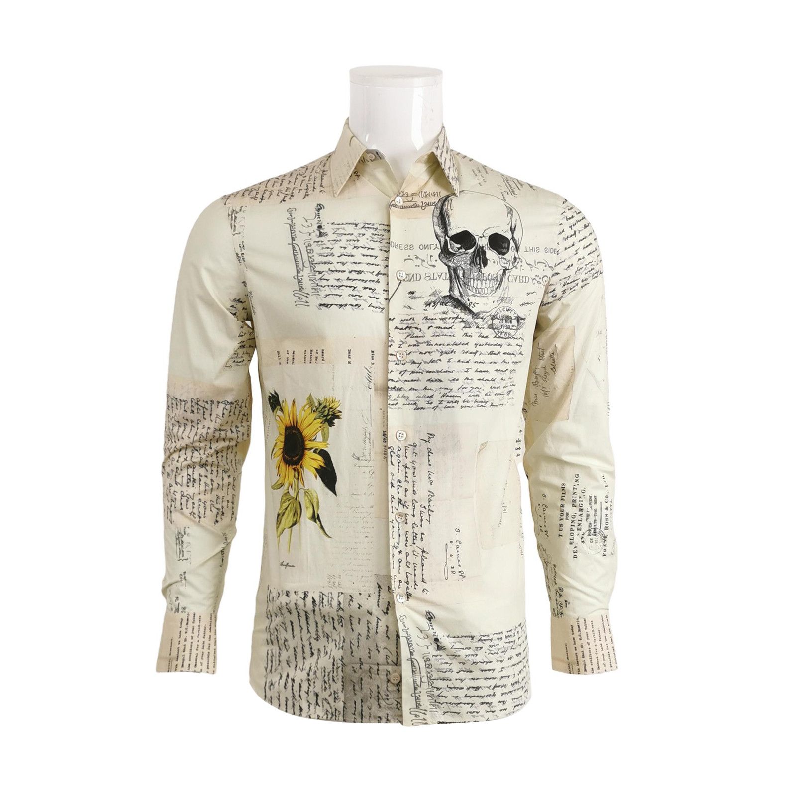 Alexander McQueen Alexander McQueen Men s Short Sleeve Shirts Size US S / EU 44-46 / 1 - 1 Thumbnail