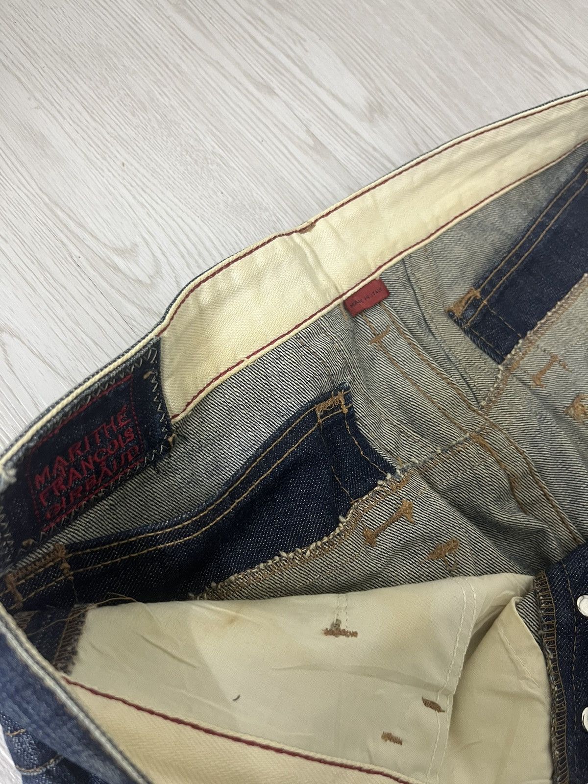 Marithe + Francois Girbaud Vintage Marithé Francois Girbaud Baggy Jeans Size US 34 / EU 50 - 15 Thumbnail
