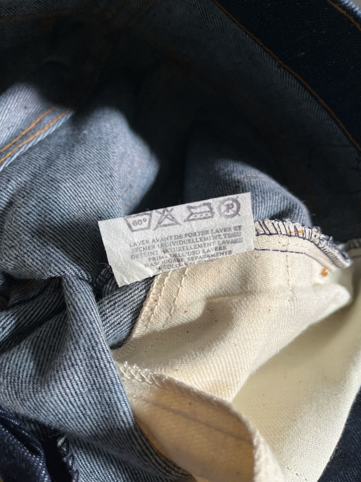 Levi's Vintage Clothing 1970s Levis 604 Big Bells indigo flare jeans NOS Size US 26 / EU 42 - 13 Thumbnail