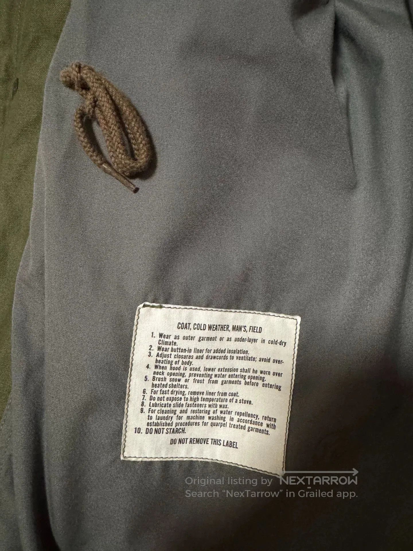The Real McCoy's The Real McCoy's RM M65 Field Jacket. Size US S / EU 44-46 / 1 - 6 Thumbnail
