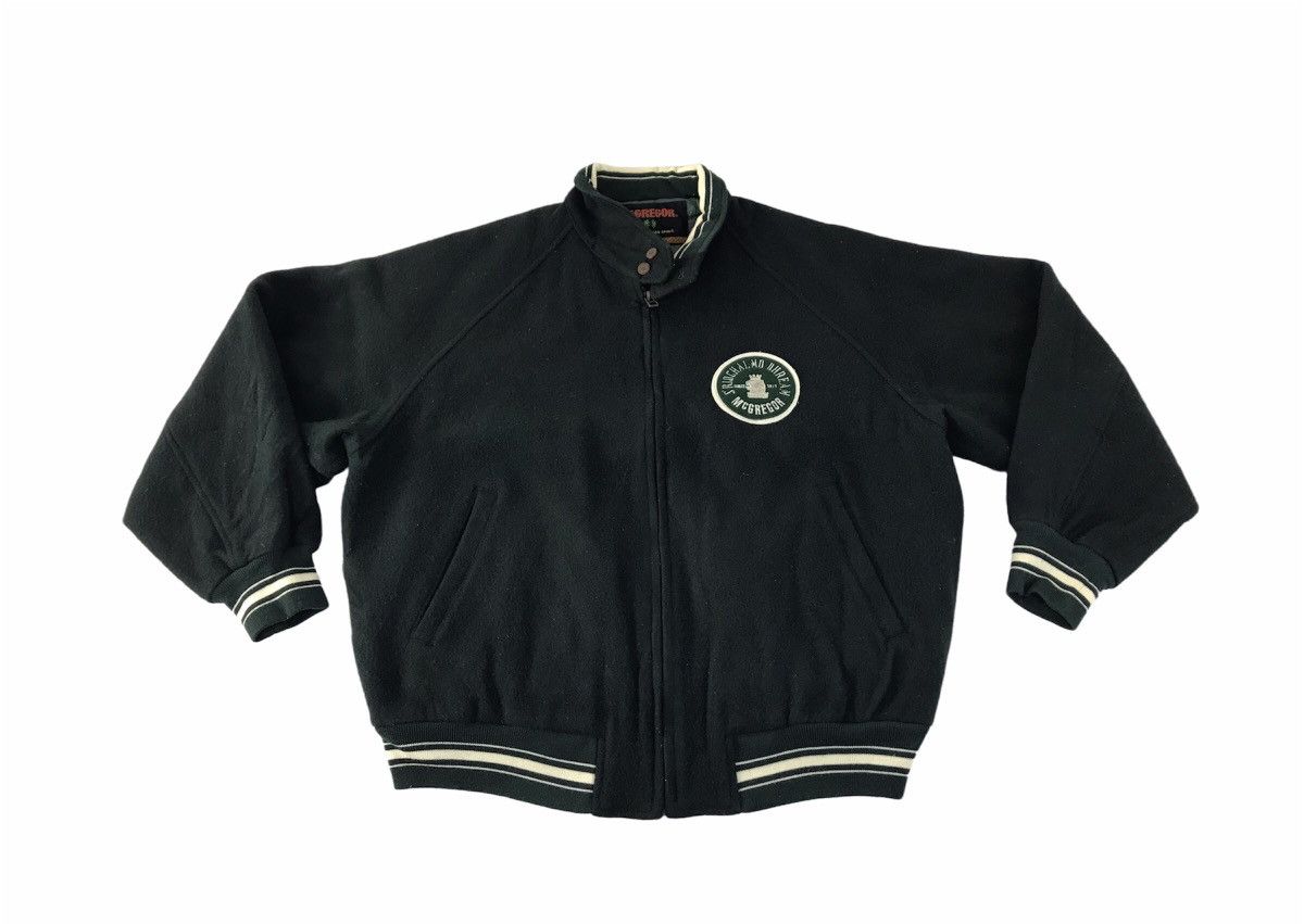 McGregor McGregor Varsity Jacket Wool Sleeve Quilted Padded Inner Size US L / EU 52-54 / 3 - 1 Thumbnail