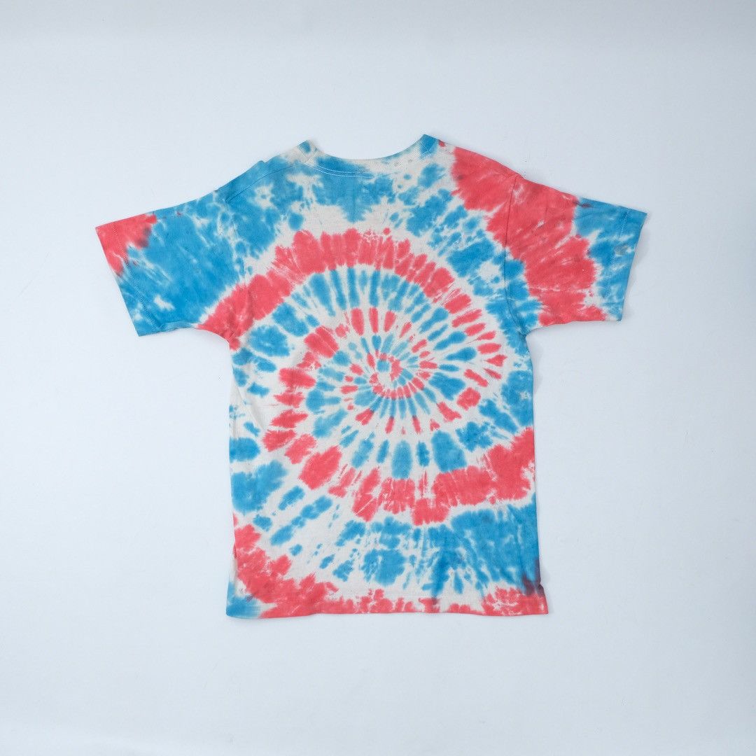 Vintage 1988 Grateful Dead Up And Down Skull Red Blue Tie Dye Size US M / EU 48-50 / 2 - 2 Thumbnail