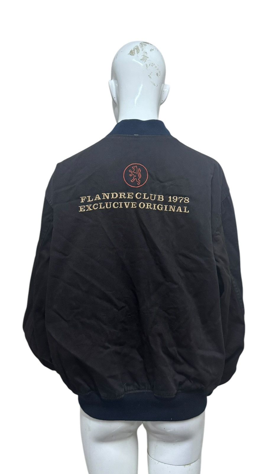 Japanese Brand × Vintage Flandre Club 1978 Reversible Bomber Jacket Size US M / EU 48-50 / 2 - 3 Thumbnail