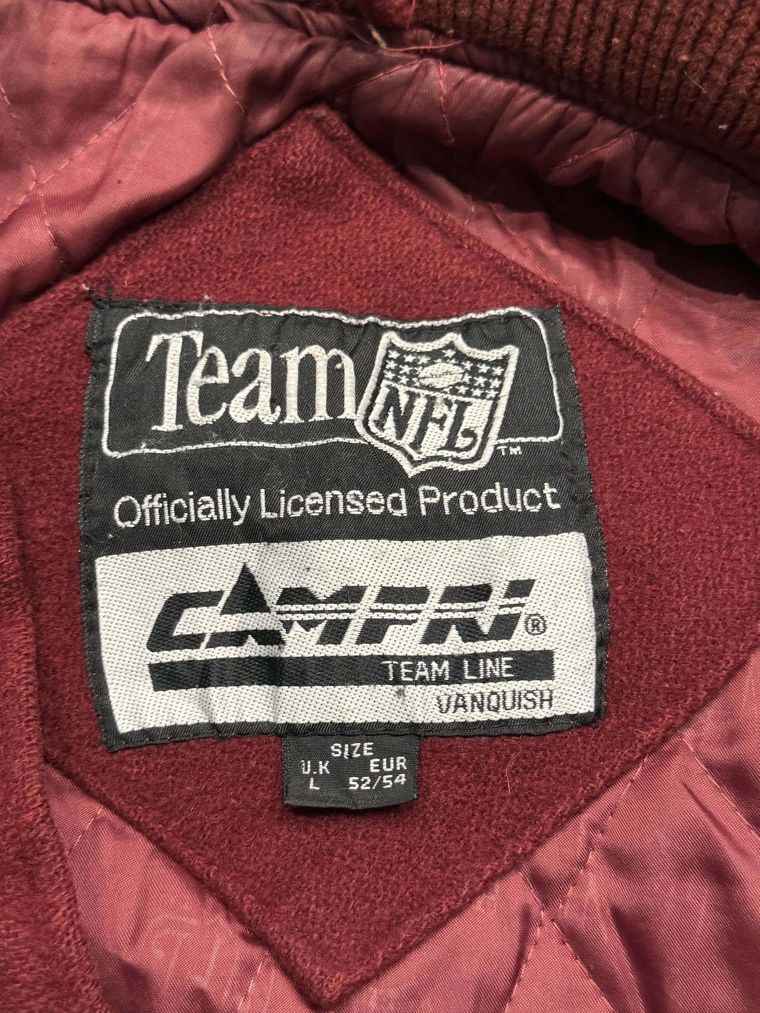 NFL Bomber Baseball Jacket Washington Redskins NFL 80s 90s y2k Size US L / EU 52-54 / 3 - 5 Thumbnail