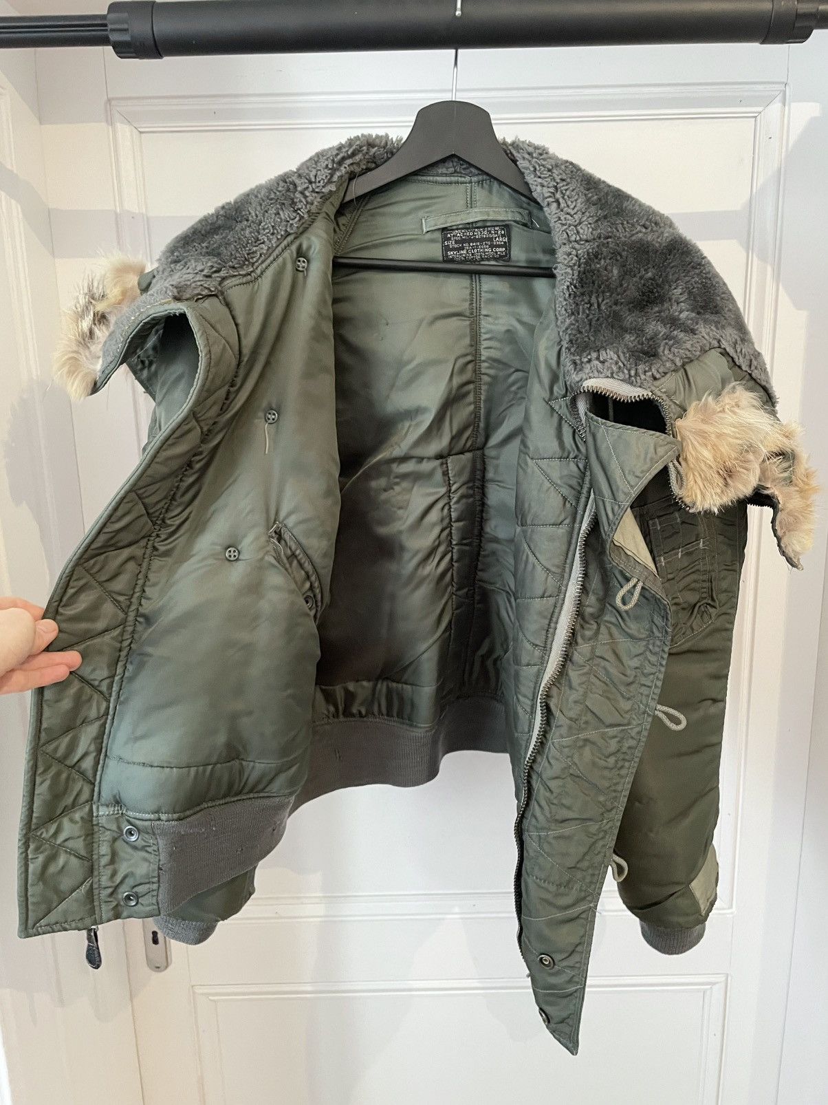 Vintage Vintage 1965 N-2B Fur Flight Jacket Air Force USAF Size US M / EU 48-50 / 2 - 3 Thumbnail