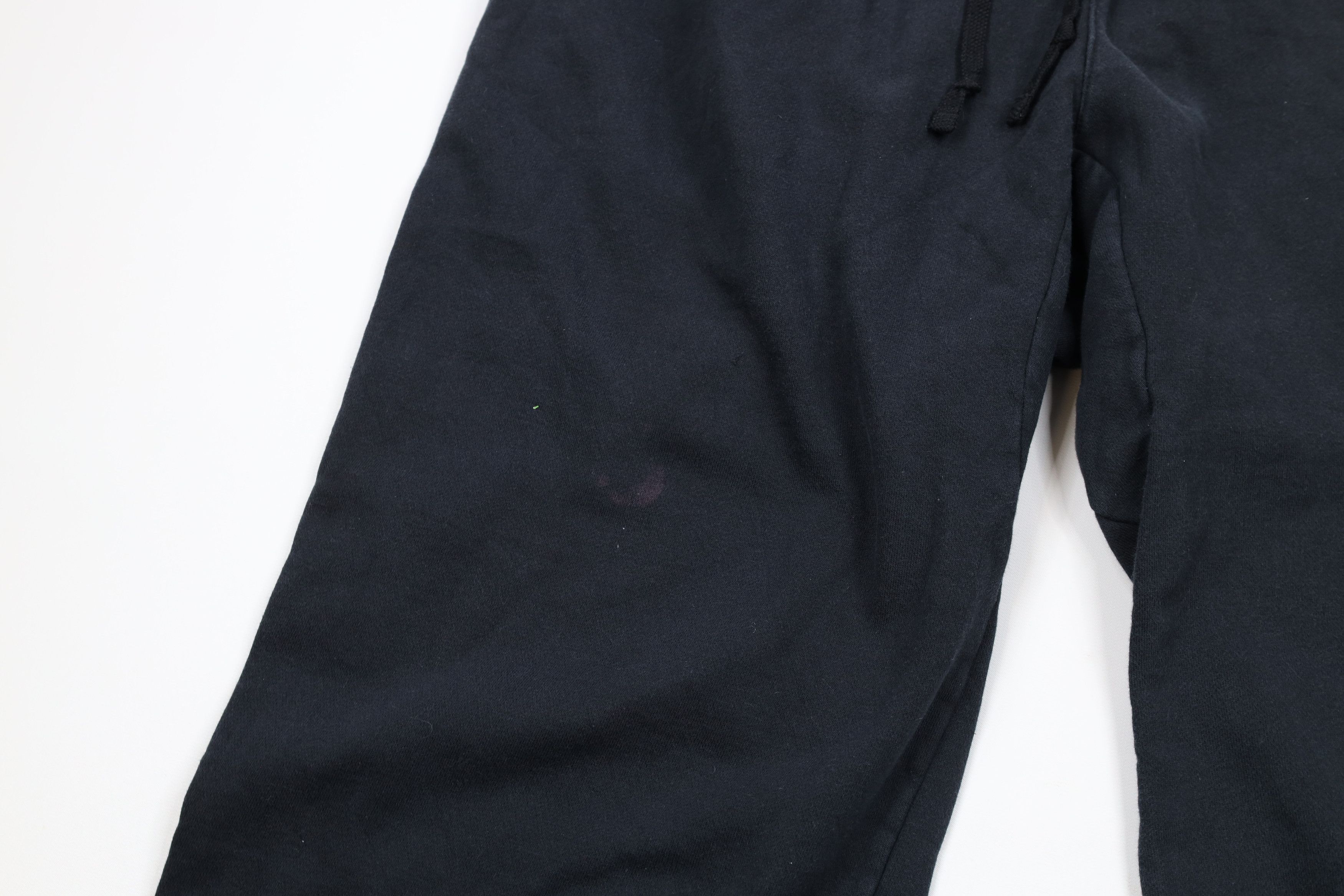 Nike × Vintage Vintage Nike Scott Mini Swoosh Wide Leg Sweatpants Black Size US 40 / EU 56 - 5 Thumbnail