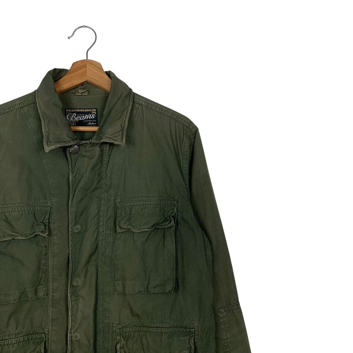 Beams Plus Vintage BEAMS OG Chore Jacket Military Style #2097-C91 Size US M / EU 48-50 / 2 - 4 Thumbnail