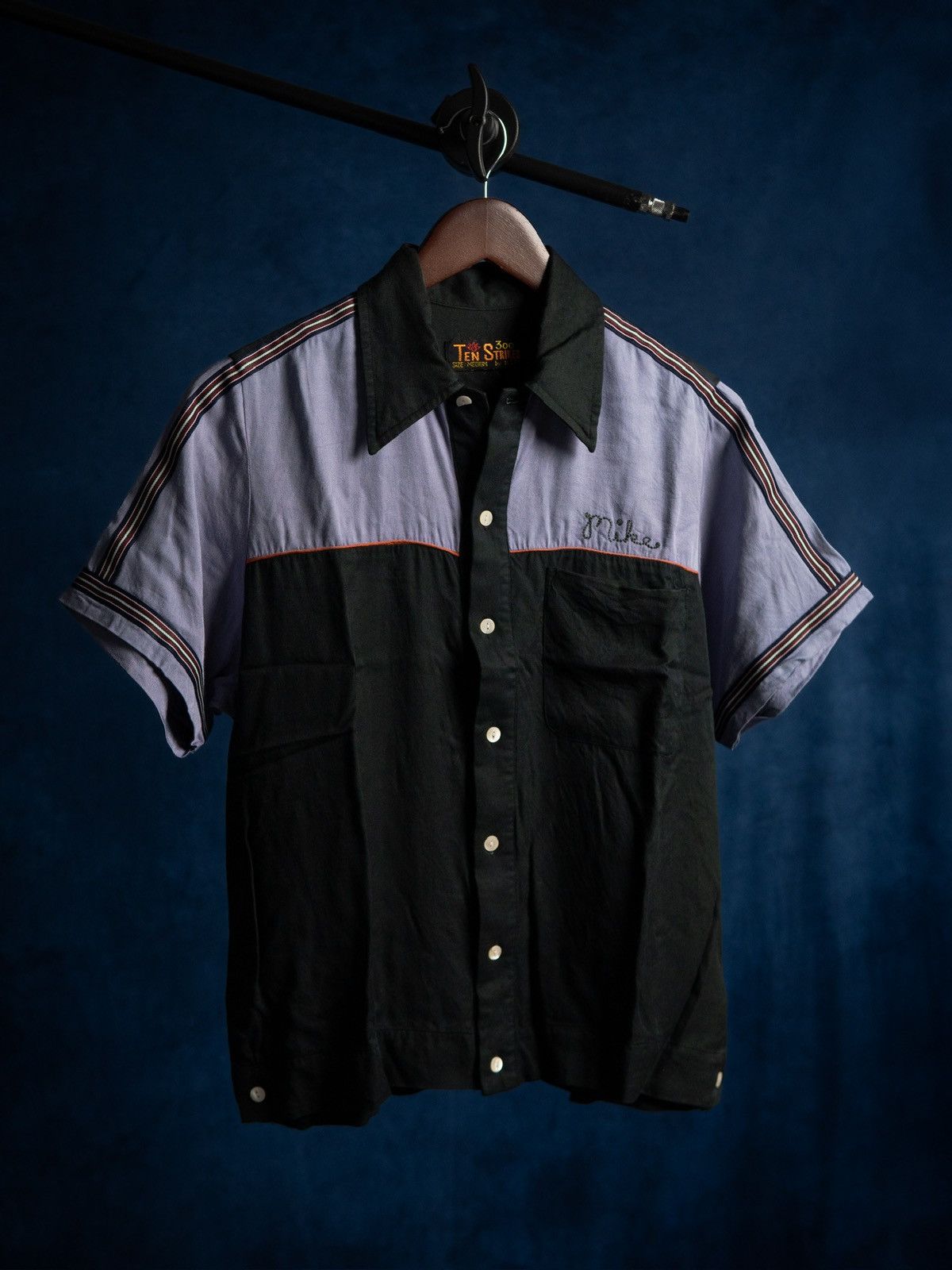 Japanese Brand TEN STRIKES BOWLING SHIRT by HOUSTON Size US XS / EU 42 / 0 - 2 Thumbnail