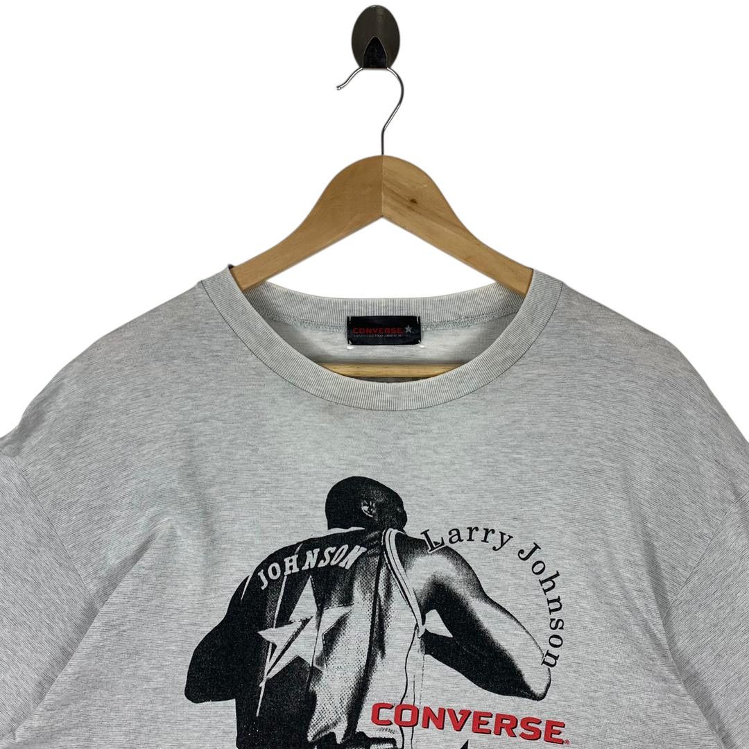 Converse Vintage 90s Converse Larry Johnson LJ Tee Size US L / EU 52-54 / 3 - 2 Thumbnail