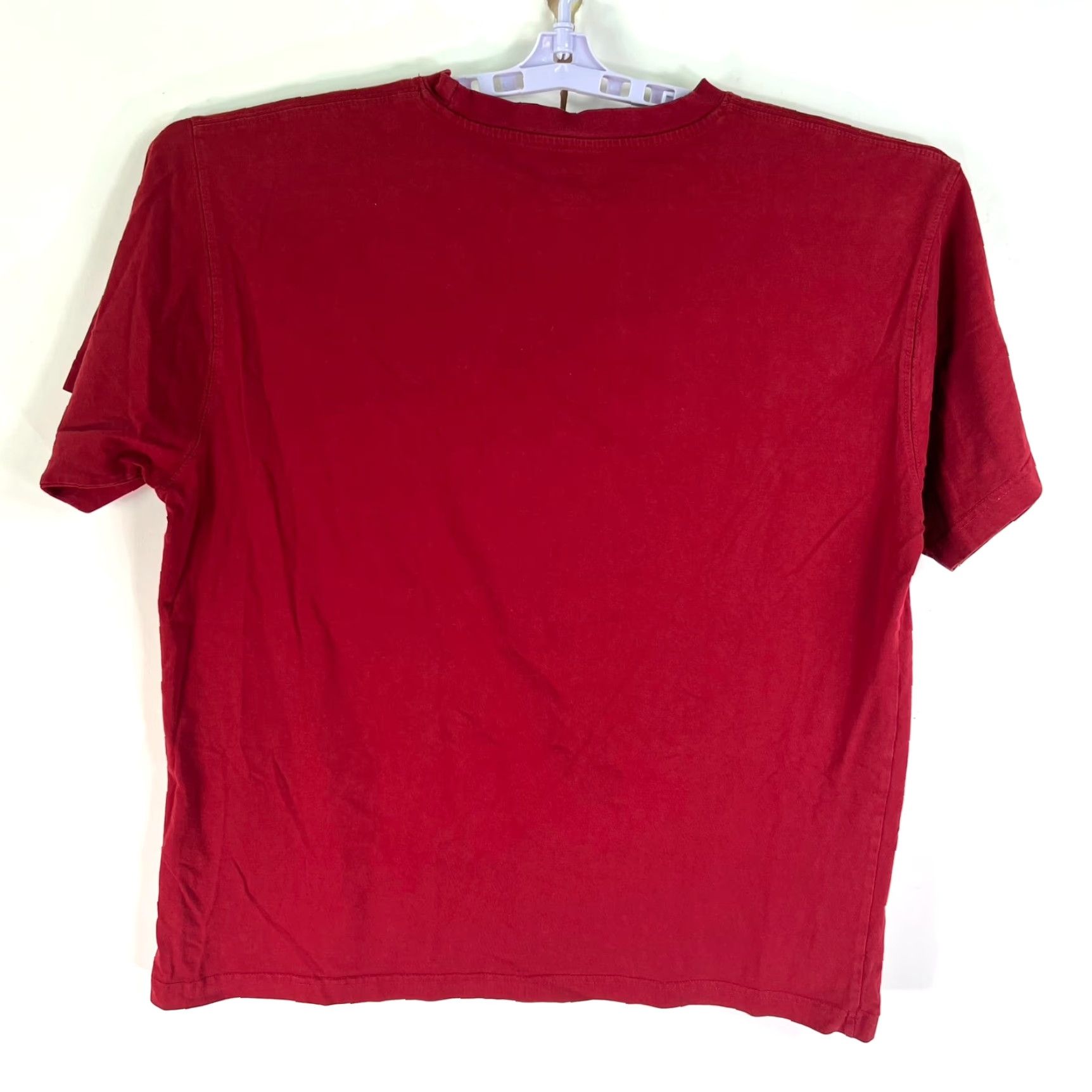 Pistola VINTAGE Batee Middle East Pistol & Rifle Assoc. IRAQ T-Shirt Mens L Red Embroidered Classic Size US L / EU 52-54 / 3 - 4 Thumbnail
