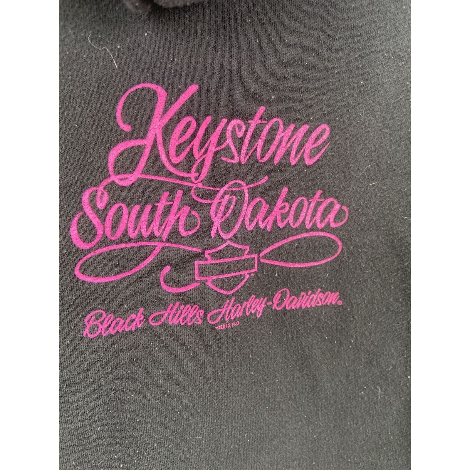 Harley Davidson Harley Davidson Black & Pink 2016 Women’s Sweater Size Small Size S / US 4 / IT 40 - 6 Thumbnail