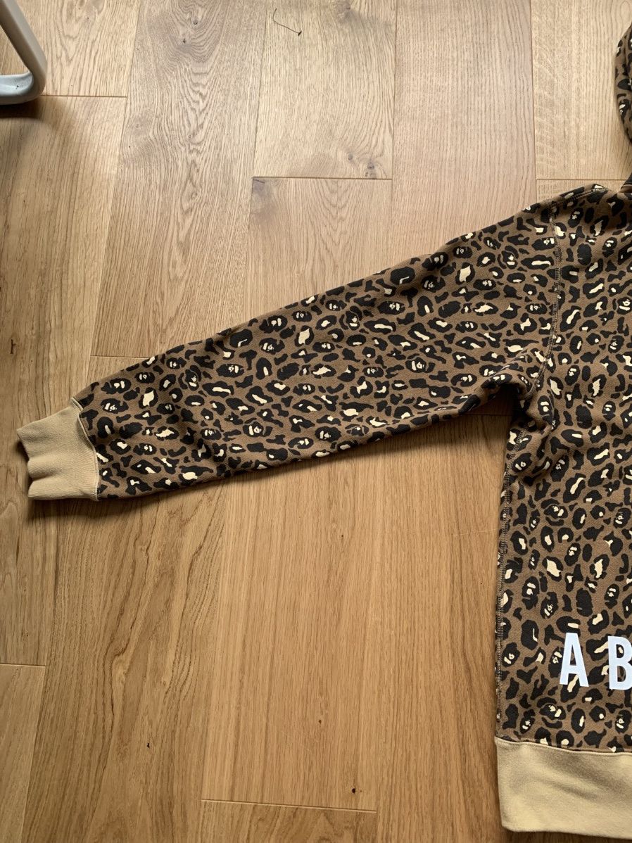 Bape Bape Leopard Hoodie Size US XL / EU 56 / 4 - 7 Thumbnail