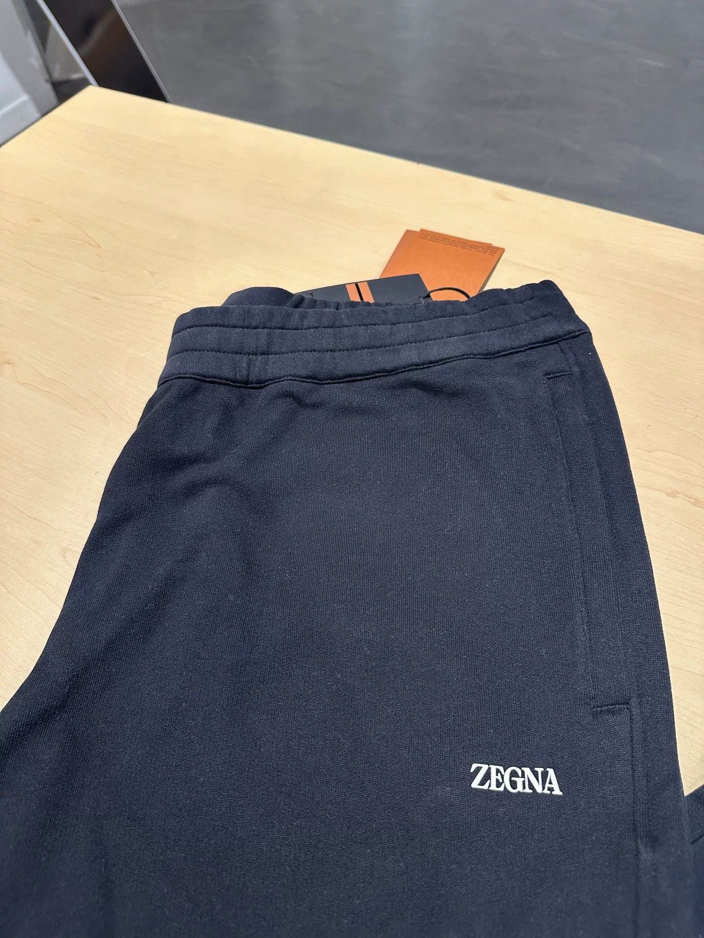 Ermenegildo Zegna Zegna Men's Black Winter Sweatpants Size US 36 / EU 52 - 2 Thumbnail