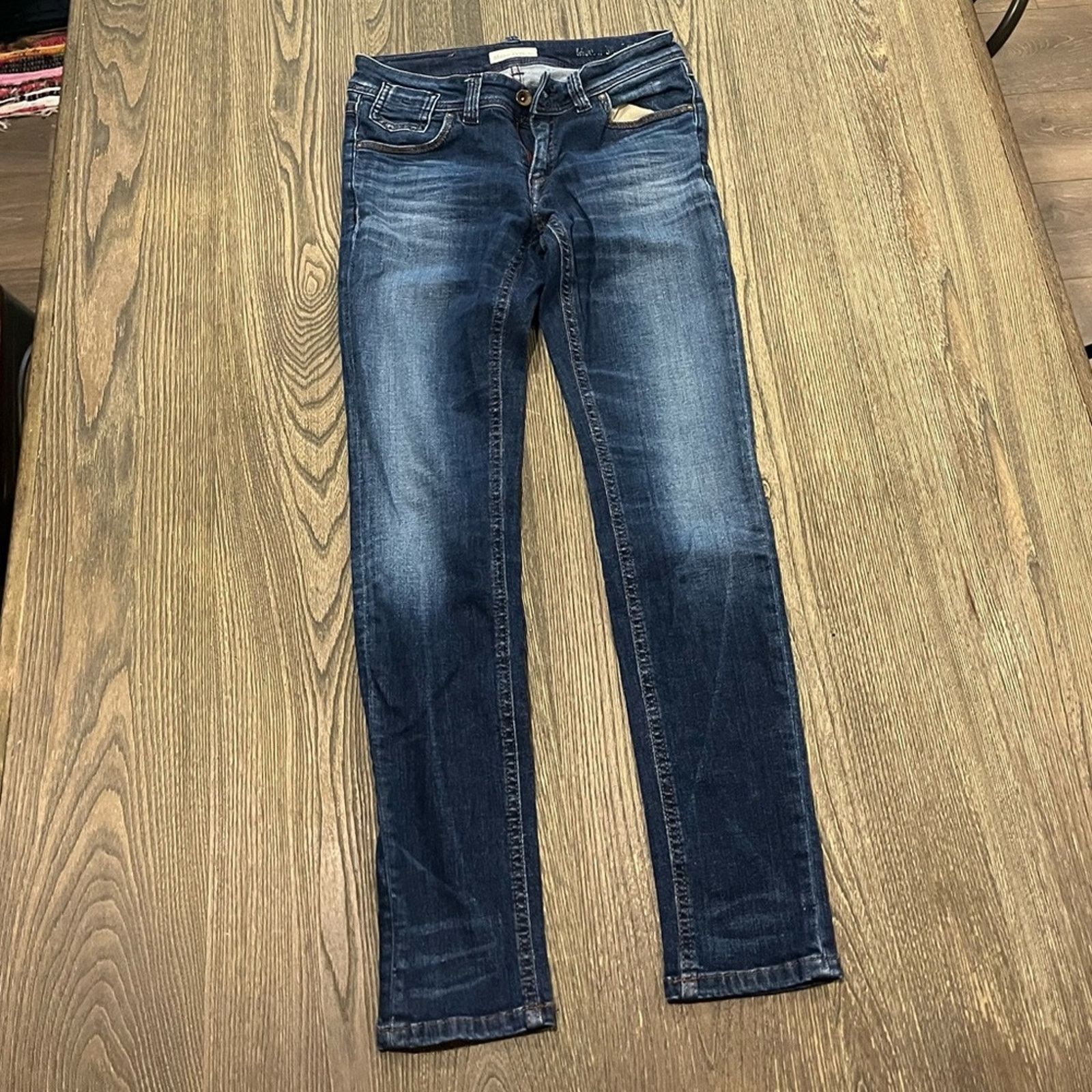 Vintage Marc O'Polo Straight Jeans Slim Fit Pockets Casual Denim 4 Size 27" / US 4 / IT 40 - 1 Thumbnail