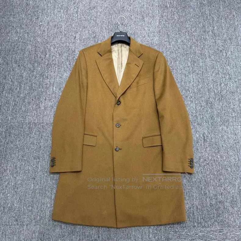Loro Piana Loro Piana Solid Wool Overcoat. Size US XL / EU 56 / 4 - 1 Thumbnail