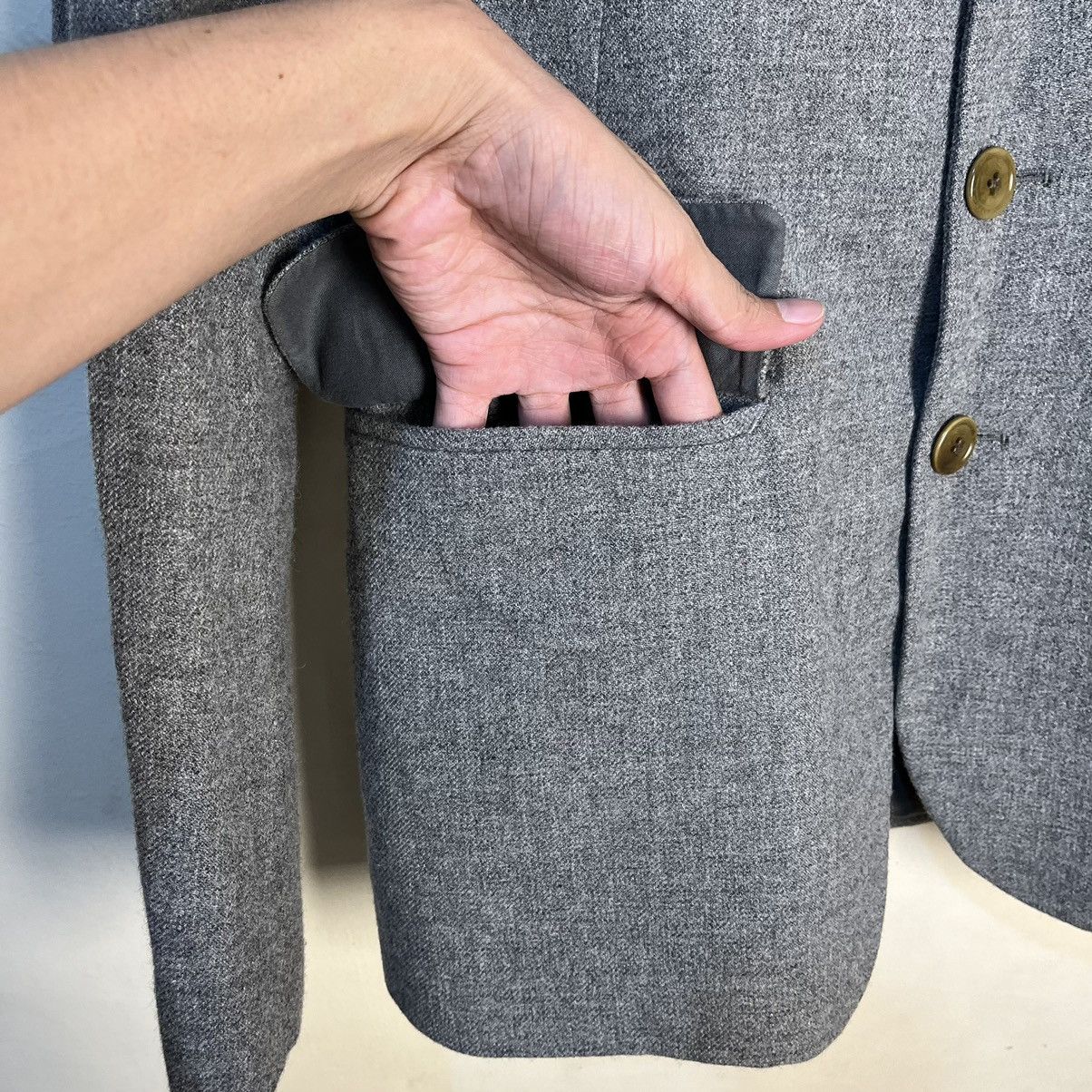 Nigel Cabourn VINTAGE NIGEL CABOURN x FOX BROTHERS SANDY IRVINE BLAZER Size US S / EU 44-46 / 1 - 7 Thumbnail