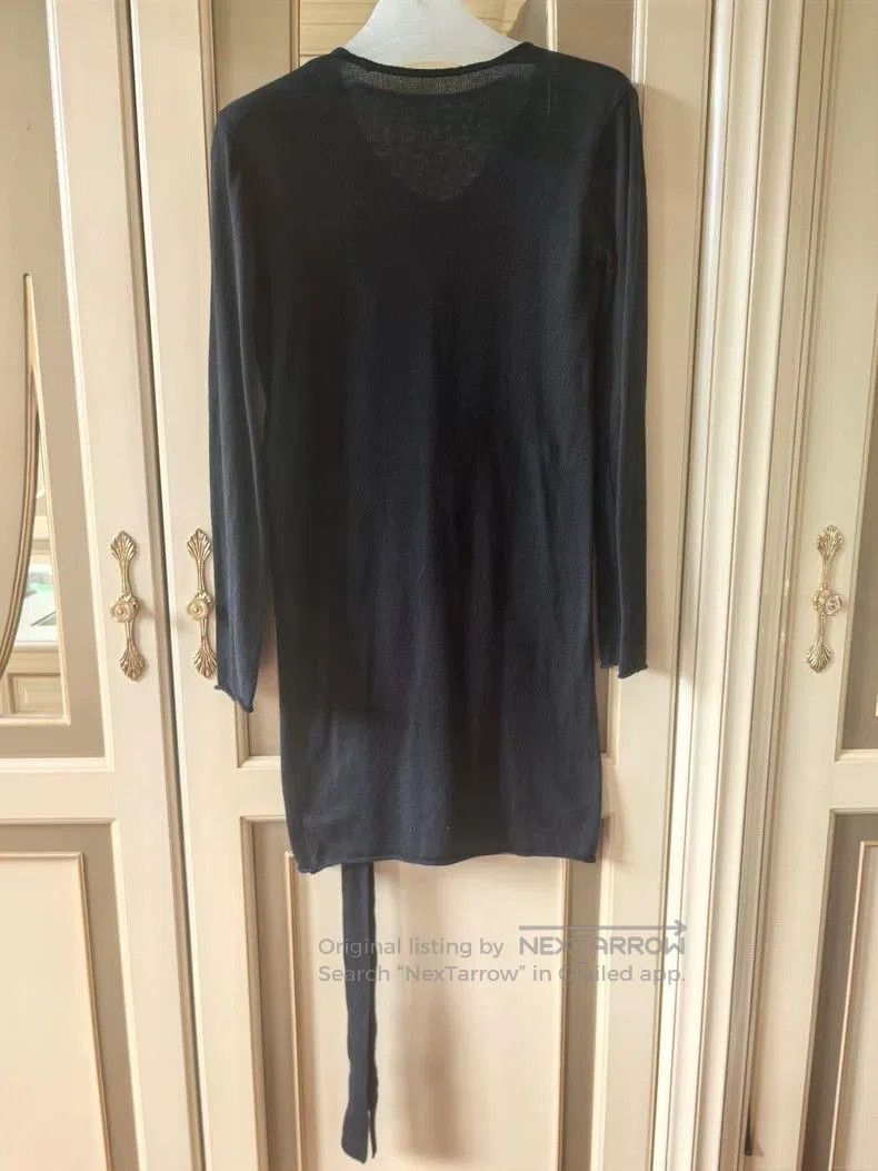 Yohji Yamamoto Yohji Yamamoto Black Long Sleeve Top Size US M / EU 48-50 / 2 - 4 Thumbnail