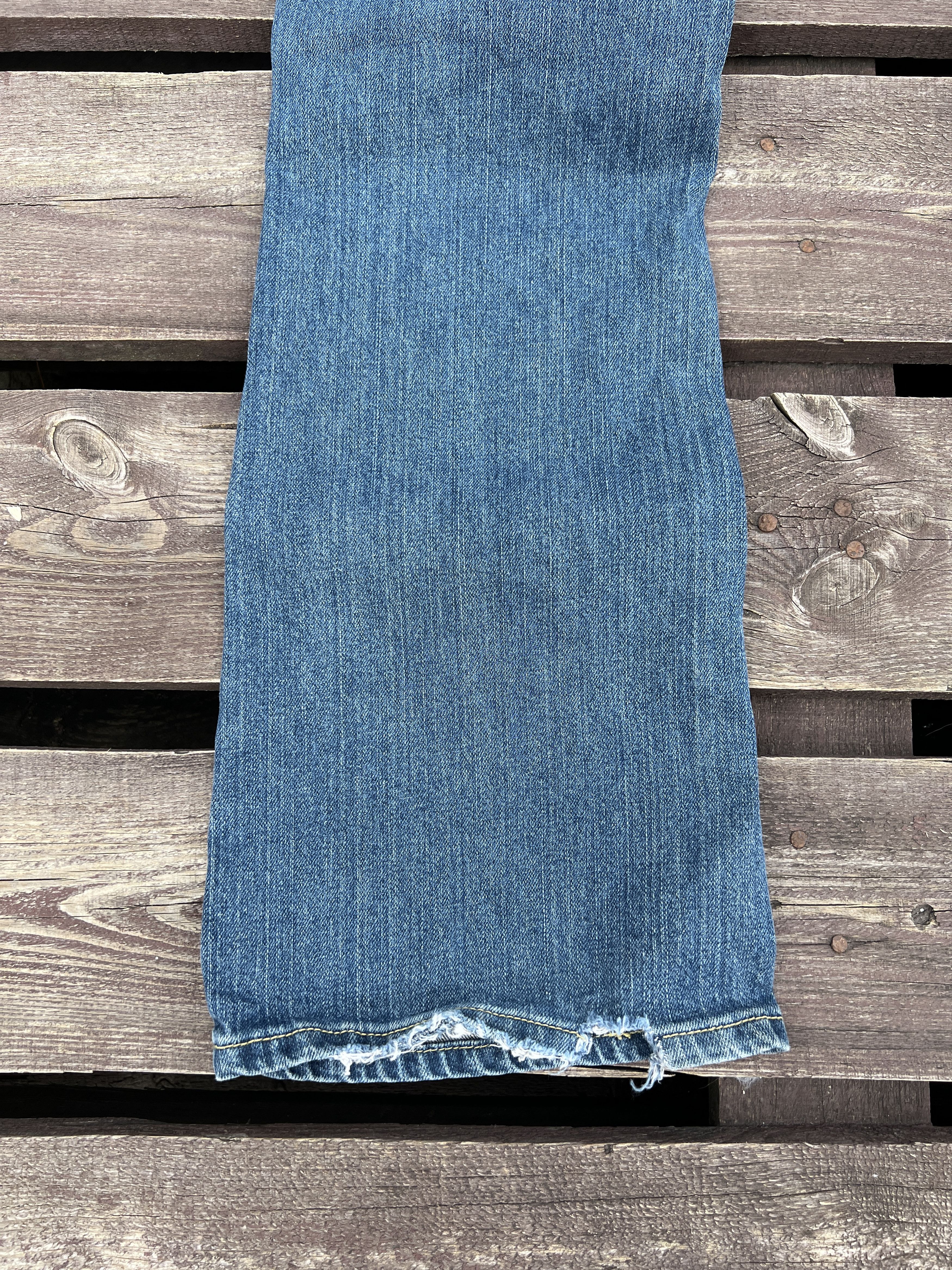 Levi's Levis 515 Vintage Flared Bootcut Denim Jeans Size 34" / US 12 / IT 48 - 9 Thumbnail