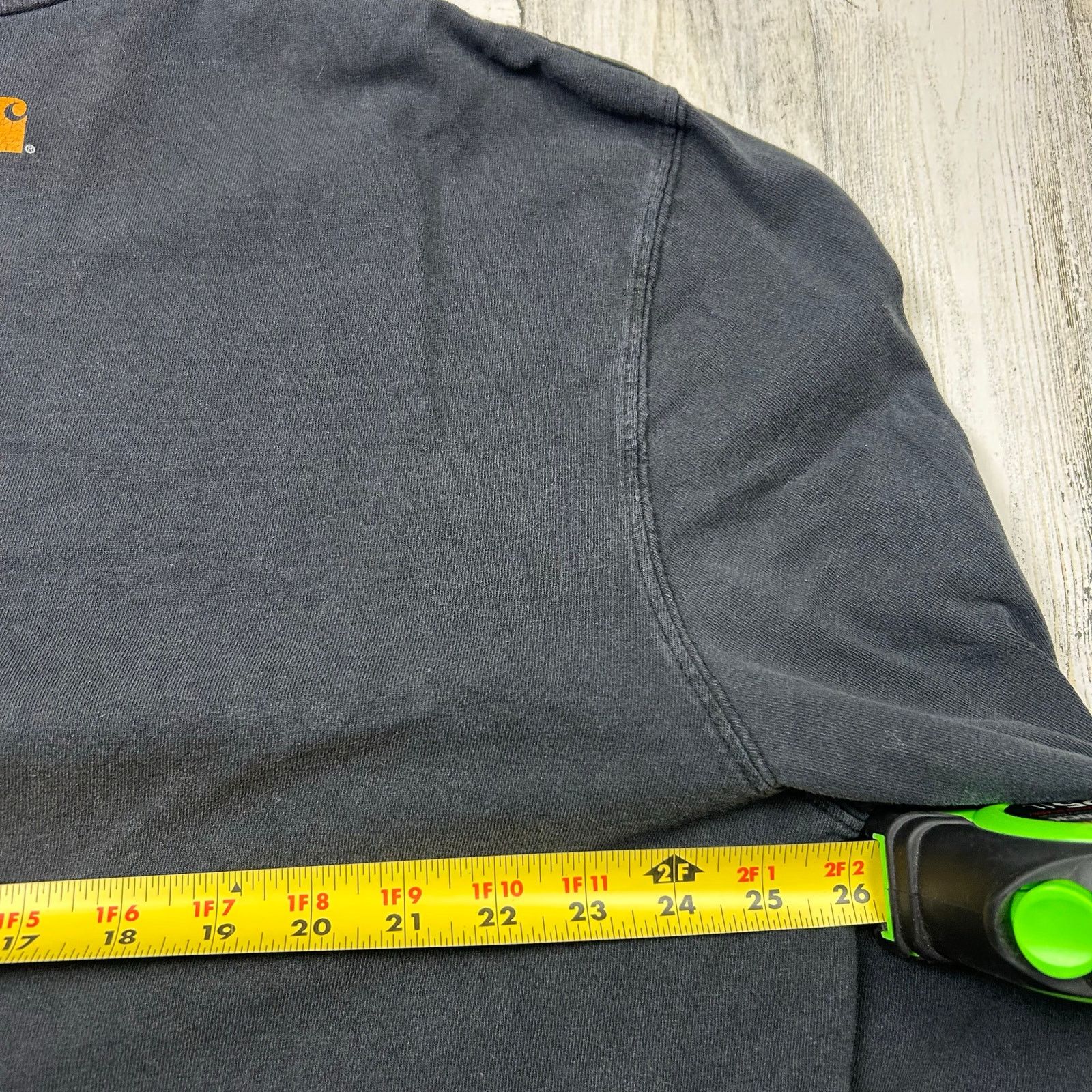 Carhartt Carhartt Long Sleeve Pocket Original Fit Black Tee Size US XL / EU 56 / 4 - 8 Thumbnail