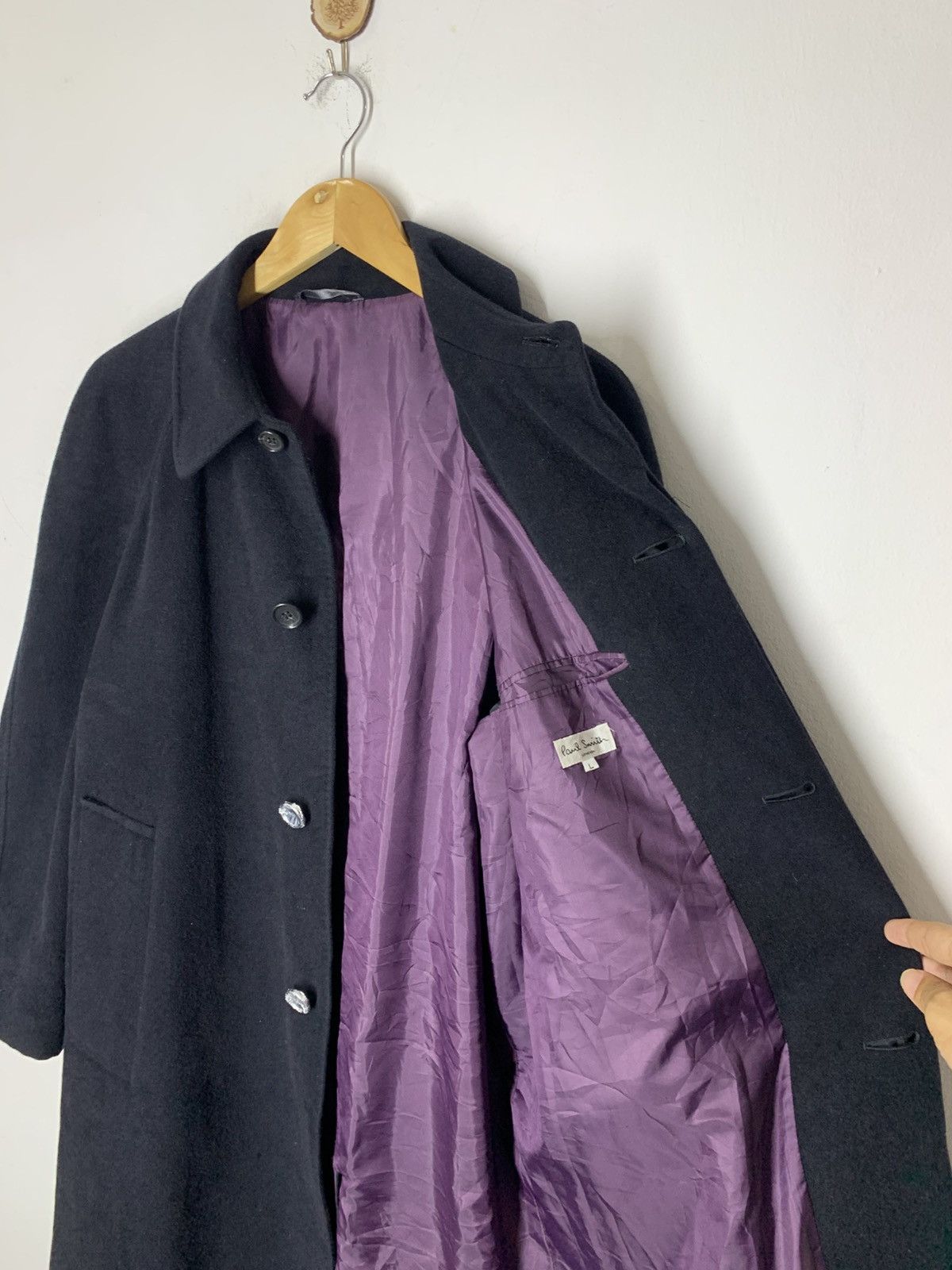 Paul Smith Vintage Paul Smith Cashmere Wool Longcoat Size US M / EU 48-50 / 2 - 5 Thumbnail