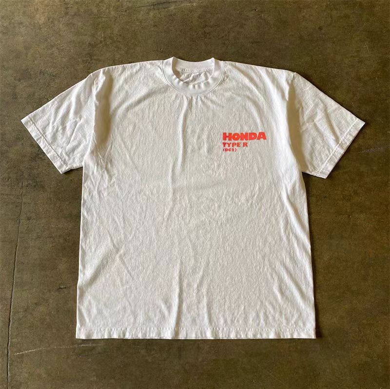 Japanese Brand × Vintage White casual retro classic car print t-shirt Size US M / EU 48-50 / 2 - 2 Thumbnail