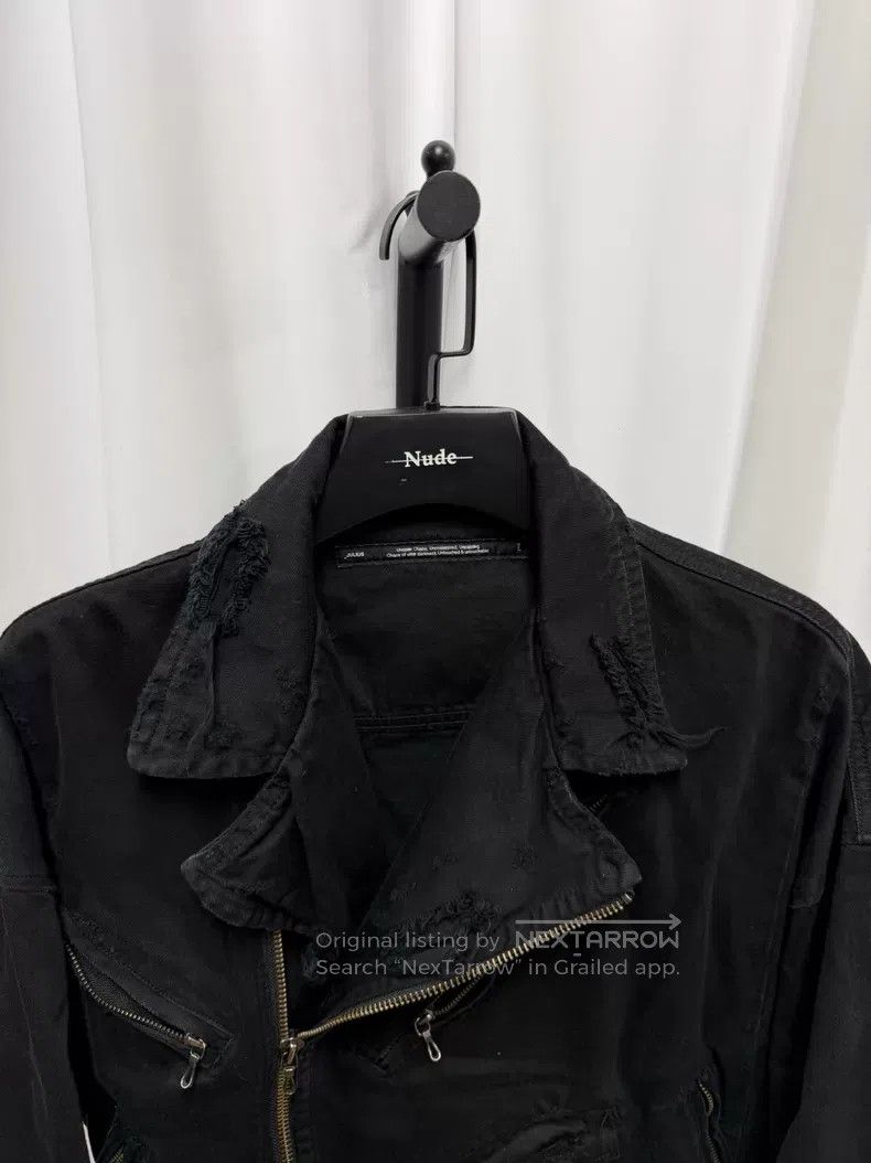 Julius Julius Distressed Denim Jacket Size US M / EU 48-50 / 2 - 3 Thumbnail