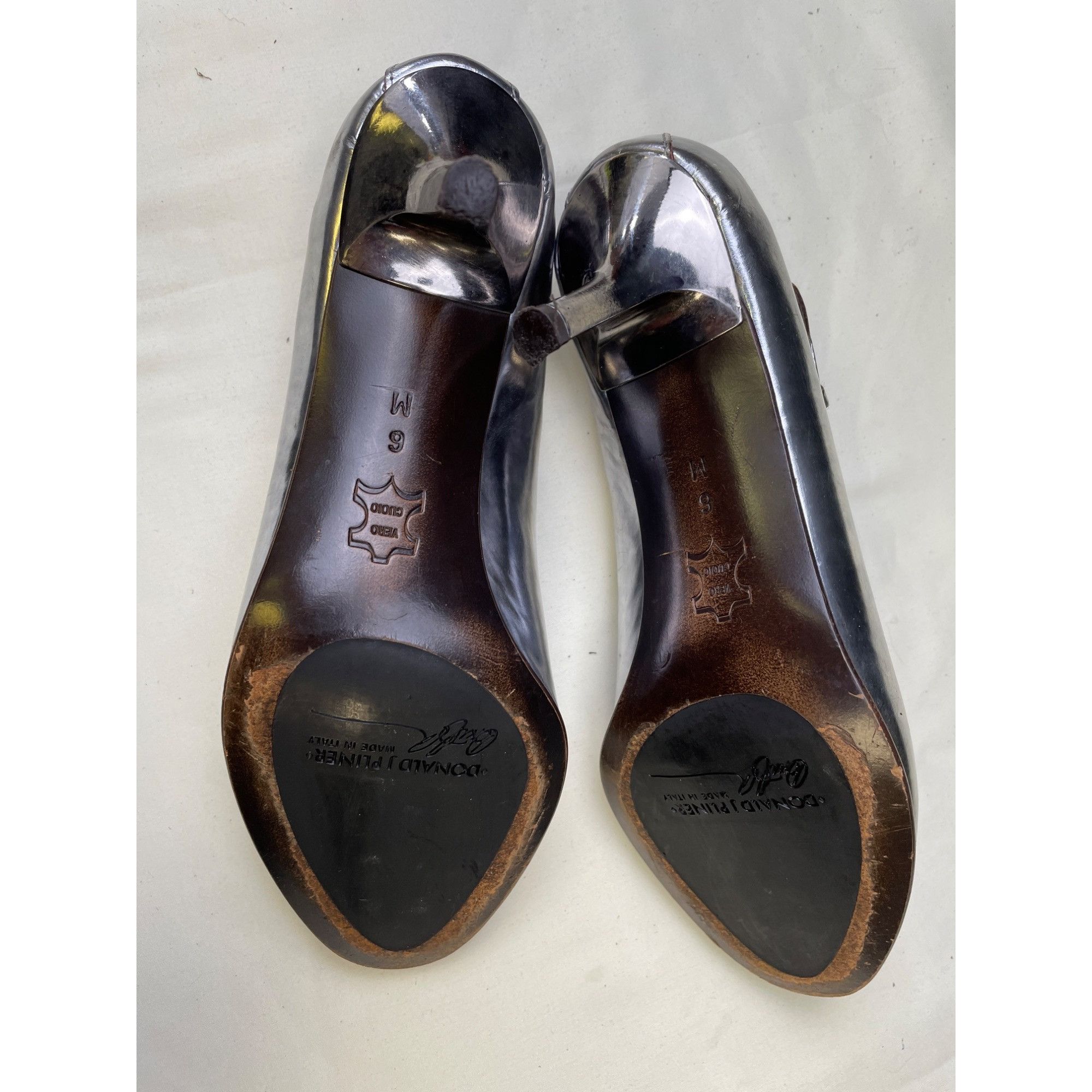 Other Donald J Pliner Women's Leather Silver \Pumps/Shoes/Heel 2.7 Size US 6 / IT 36 - 8 Thumbnail