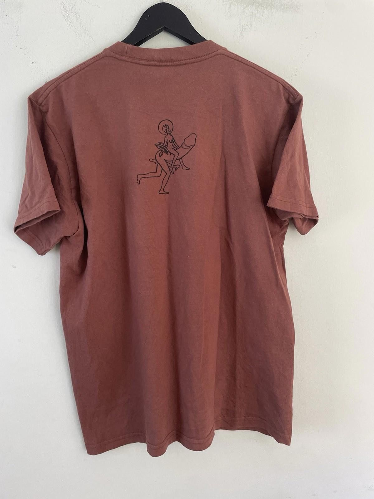 Supreme FW20 Supreme Dicks Brown Graphic T Shirt Medium Size US M / EU 48-50 / 2 - 3 Thumbnail