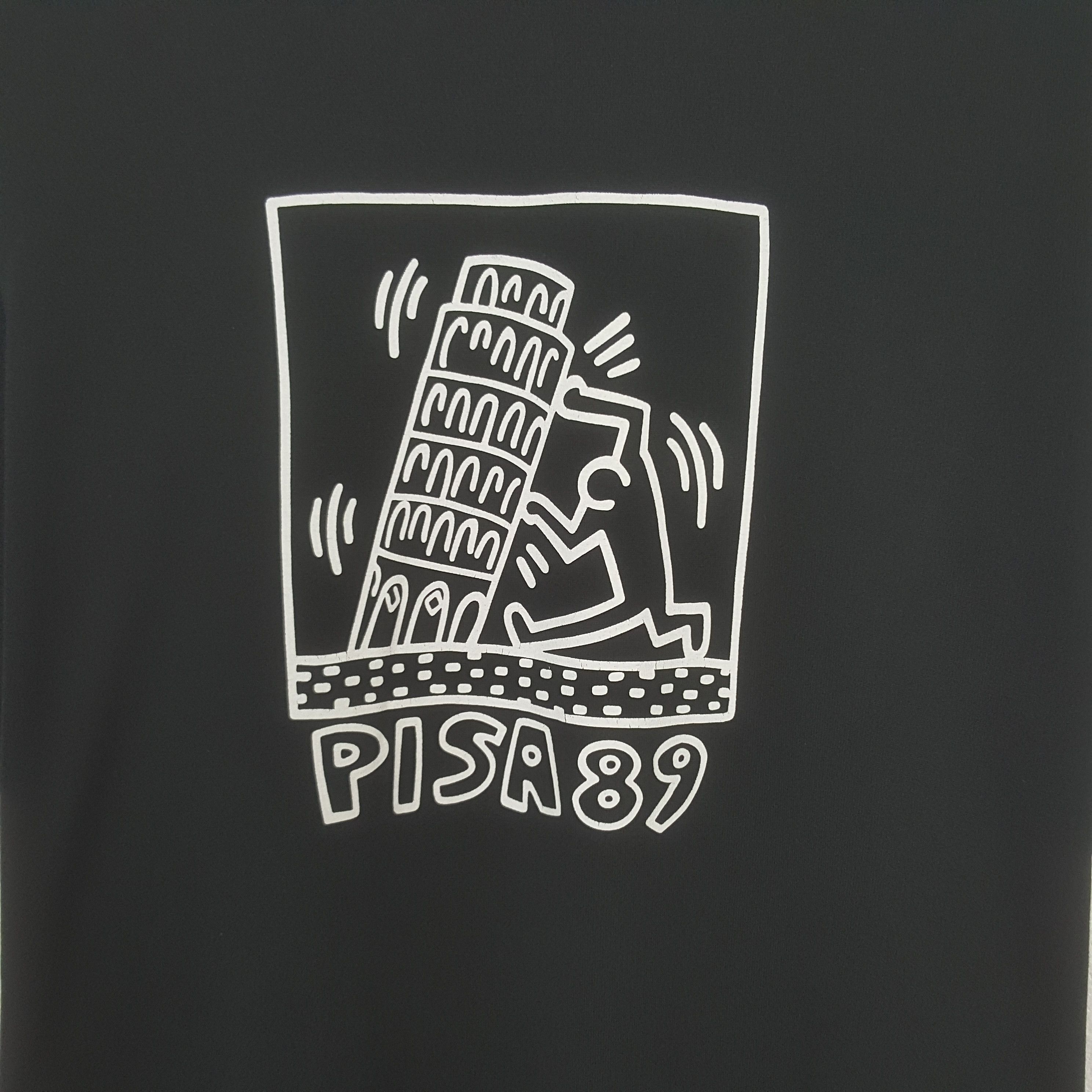Keith Haring Vintage Uniqlo x Keith Haring Pisa 89 T-shirt Size US XL / EU 56 / 4 - 2 Thumbnail